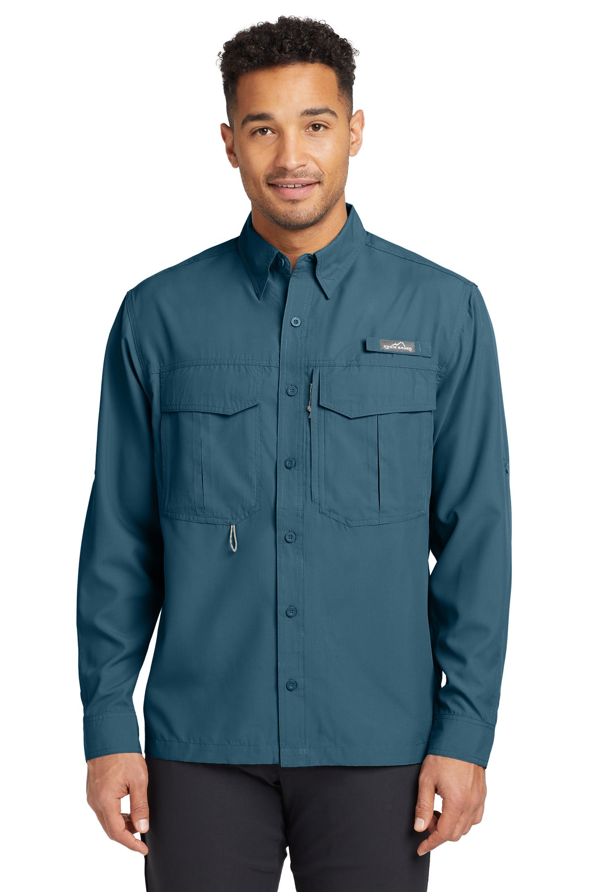 Eddie Bauer - Long Sleeve Performance Fishing Shirt. EB600