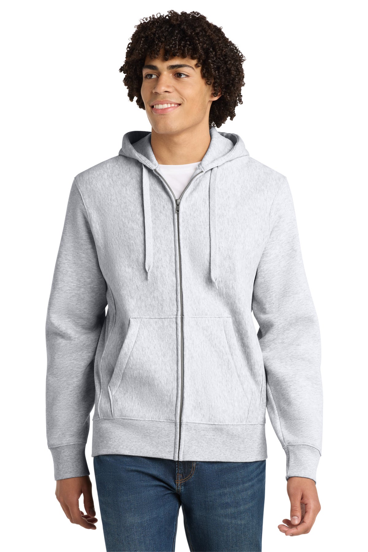 Sport-Tek Super Heavyweight Full-Zip Hooded Sweatshirt.  F282