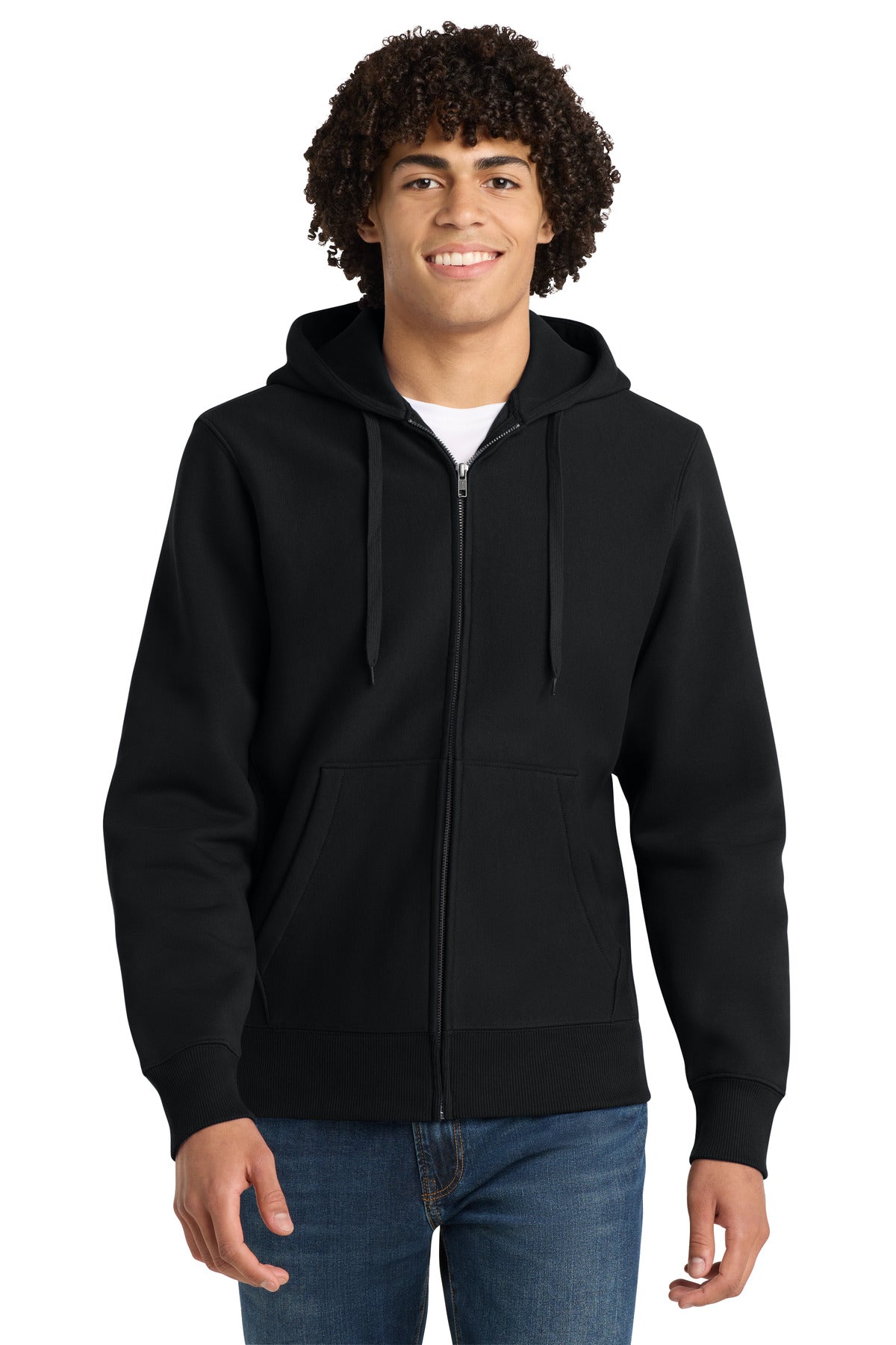 Sport-Tek Super Heavyweight Full-Zip Hooded Sweatshirt.  F282