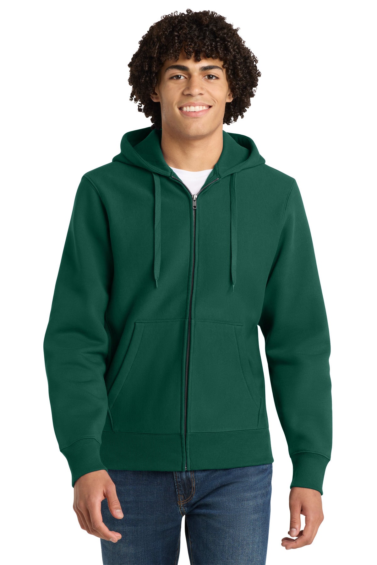 Sport-Tek Super Heavyweight Full-Zip Hooded Sweatshirt.  F282