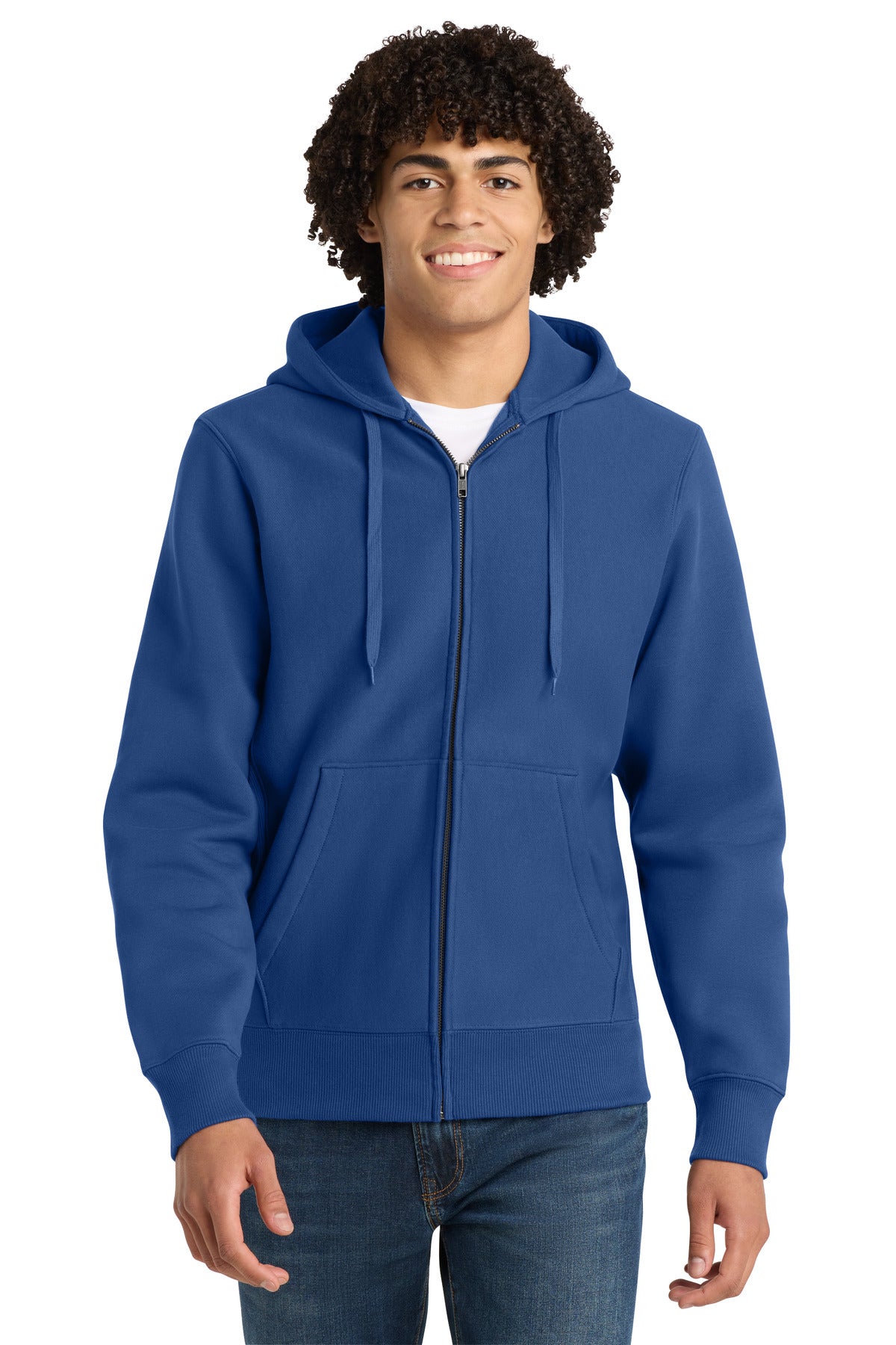 Sport-Tek Super Heavyweight Full-Zip Hooded Sweatshirt.  F282