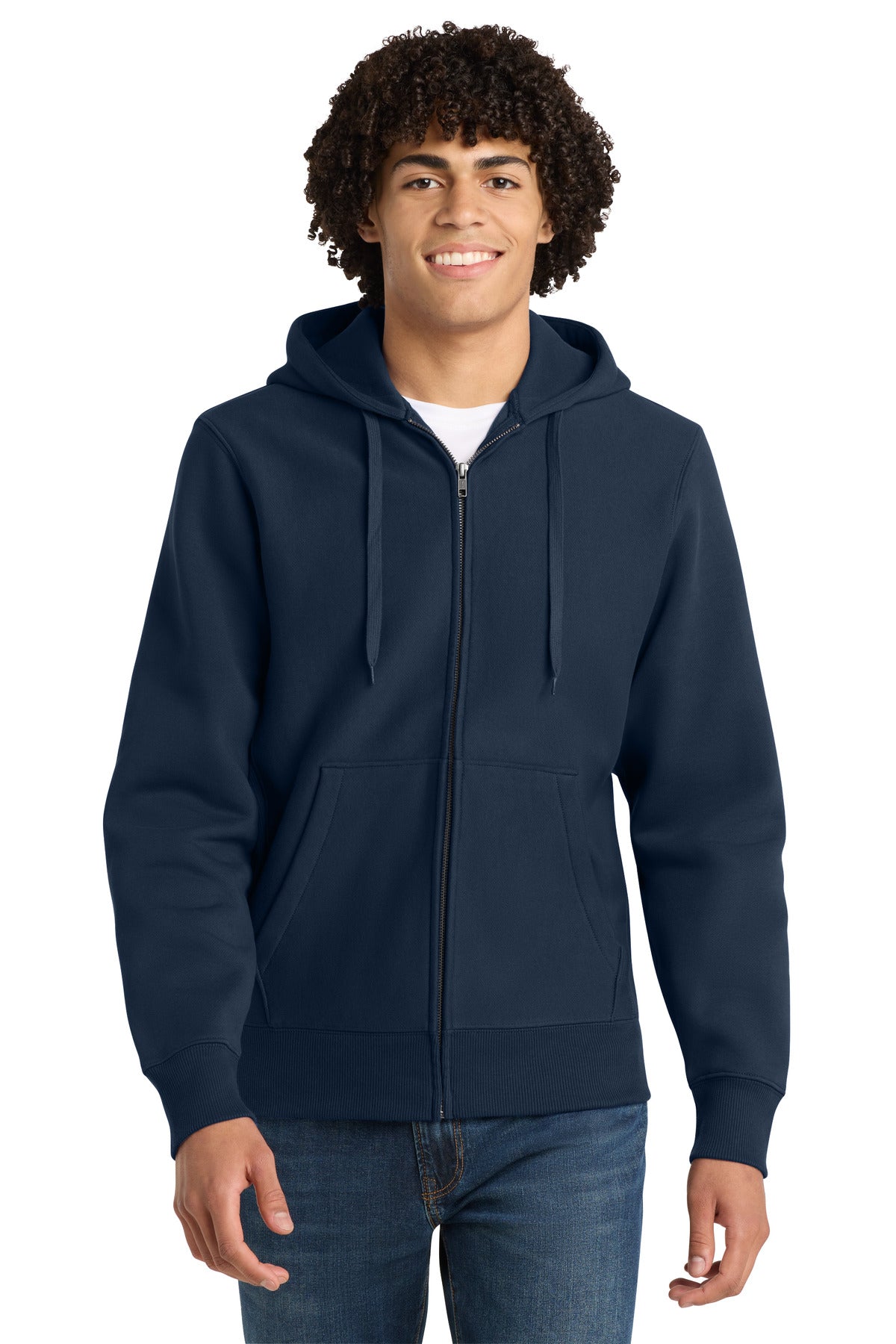 Sport-Tek Super Heavyweight Full-Zip Hooded Sweatshirt.  F282