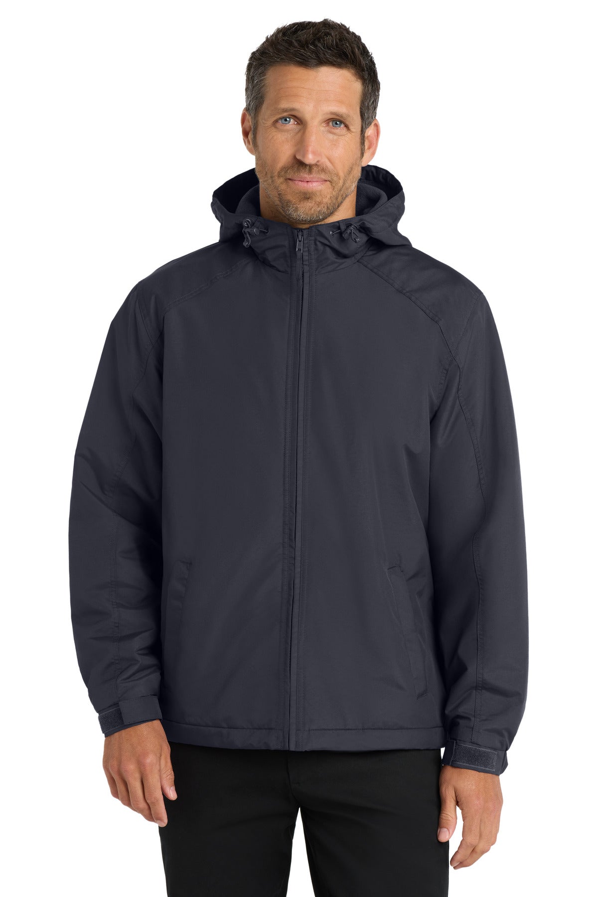 Port Authority Hooded Charger Jacket. J327