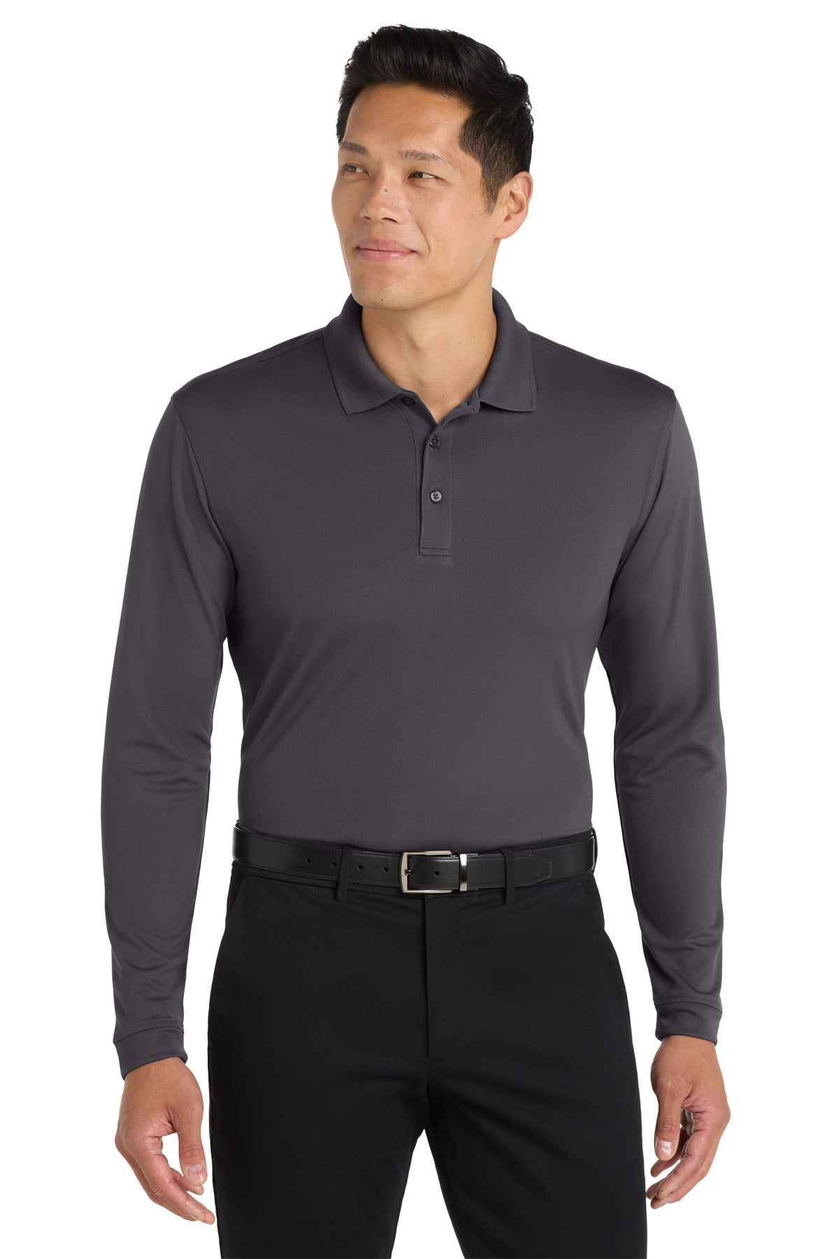Port Authority  Dry Zone  UV Micro-Mesh Long Sleeve Polo K110LS