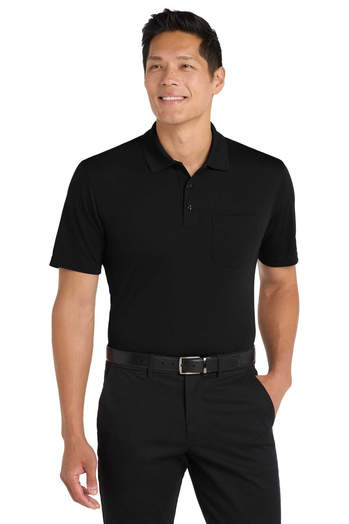 Port Authority Dry Zone UV Micro-Mesh Pocket Polo. K110P