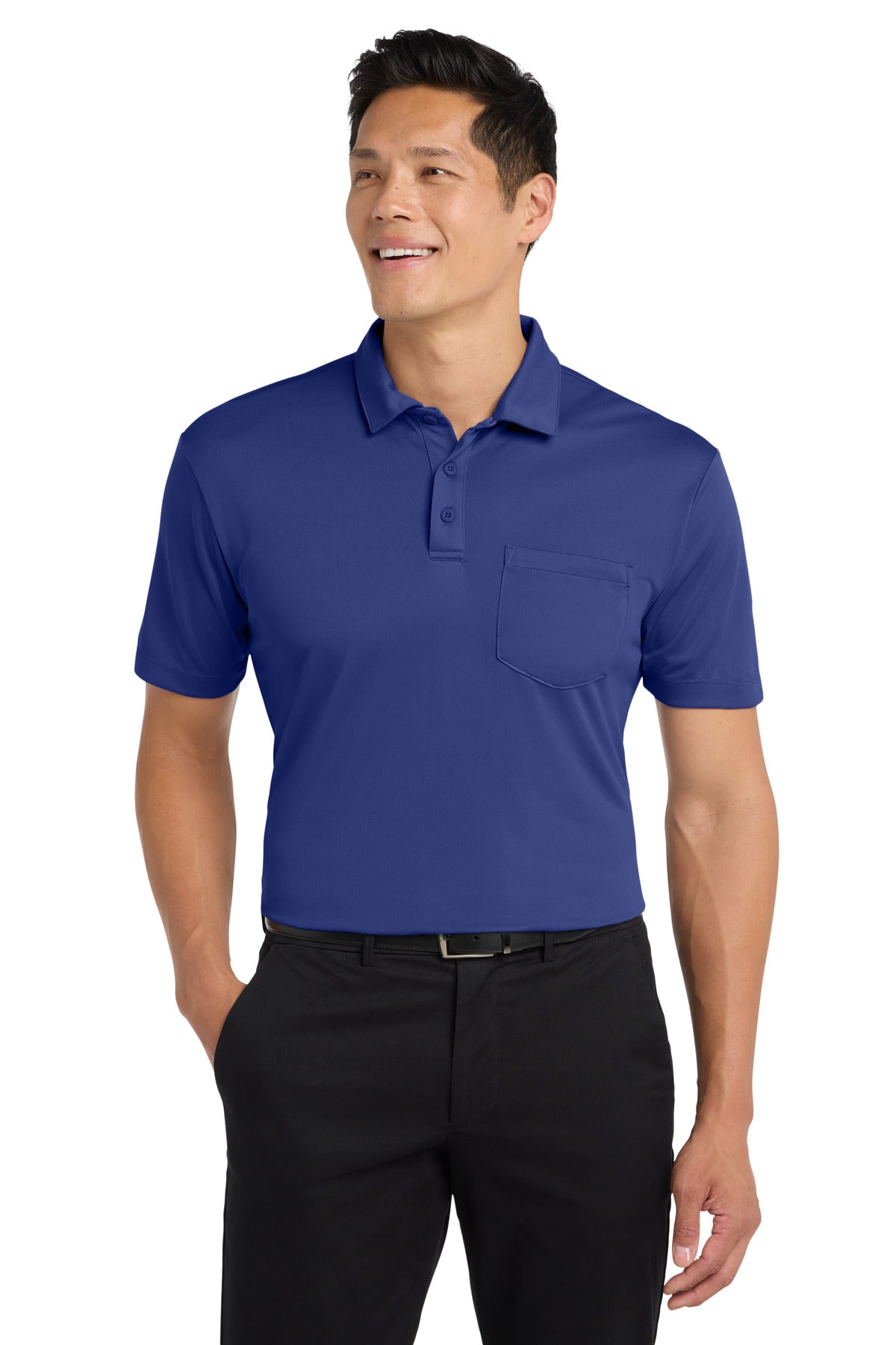 Port Authority Silk Touch Performance Pocket Polo. K540P