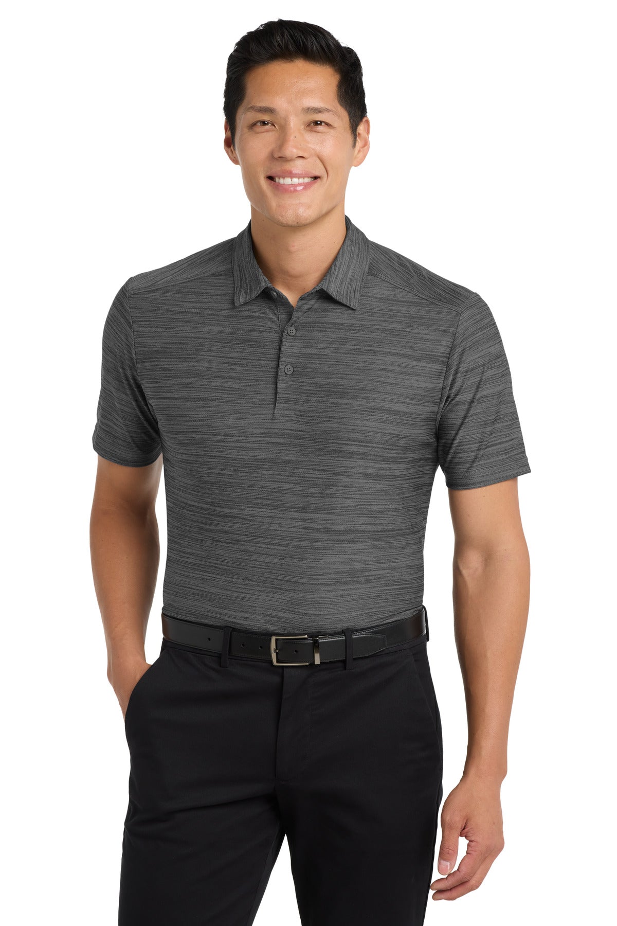 Port Authority  Stretch Heather Polo K583