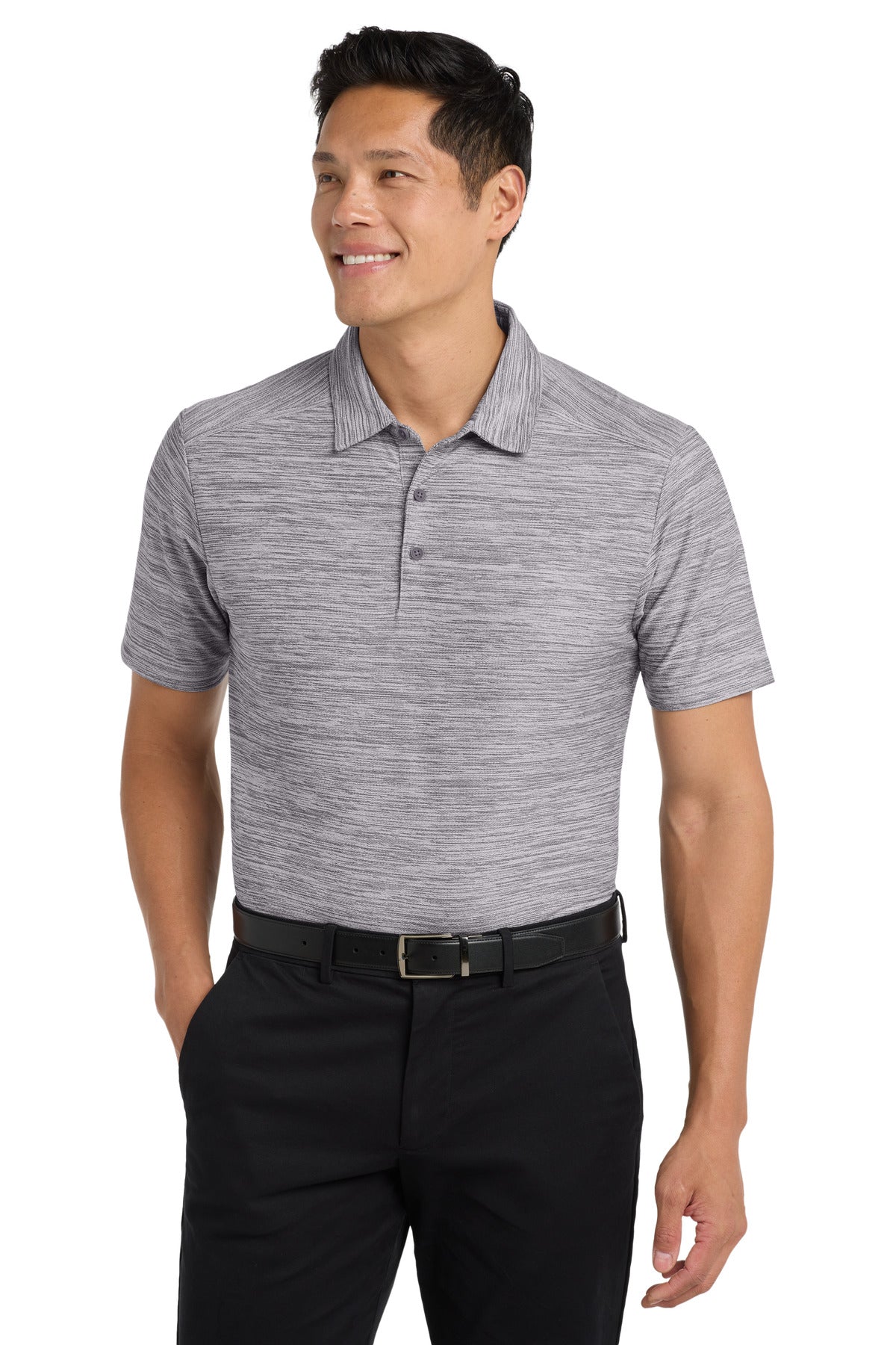 Port Authority  Stretch Heather Polo K583