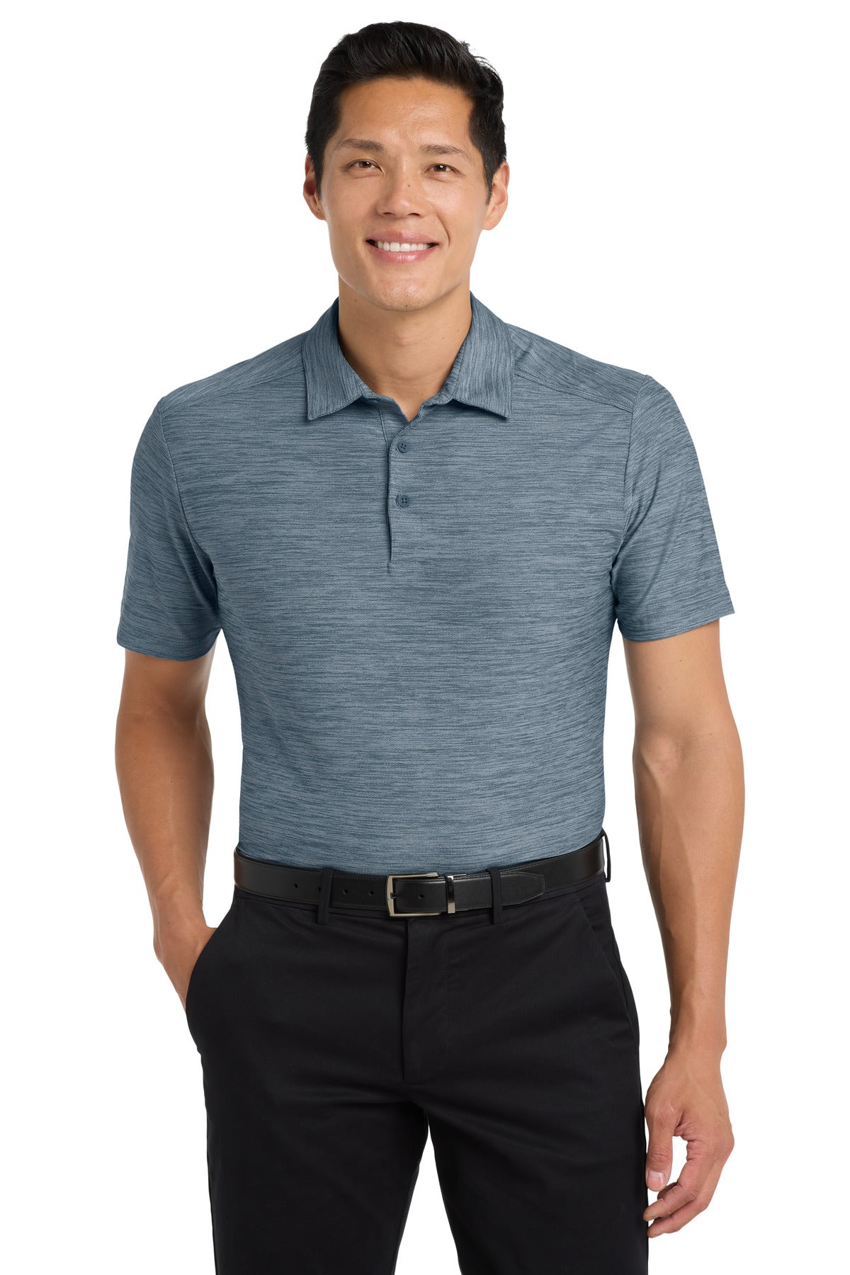 Port Authority  Stretch Heather Polo K583
