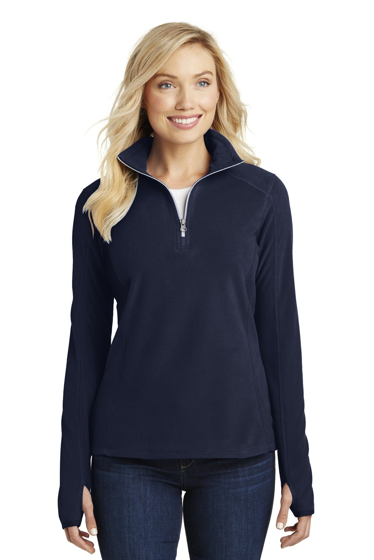 Port Authority Women's Microfleece 1/2-Zip Pullover. L224