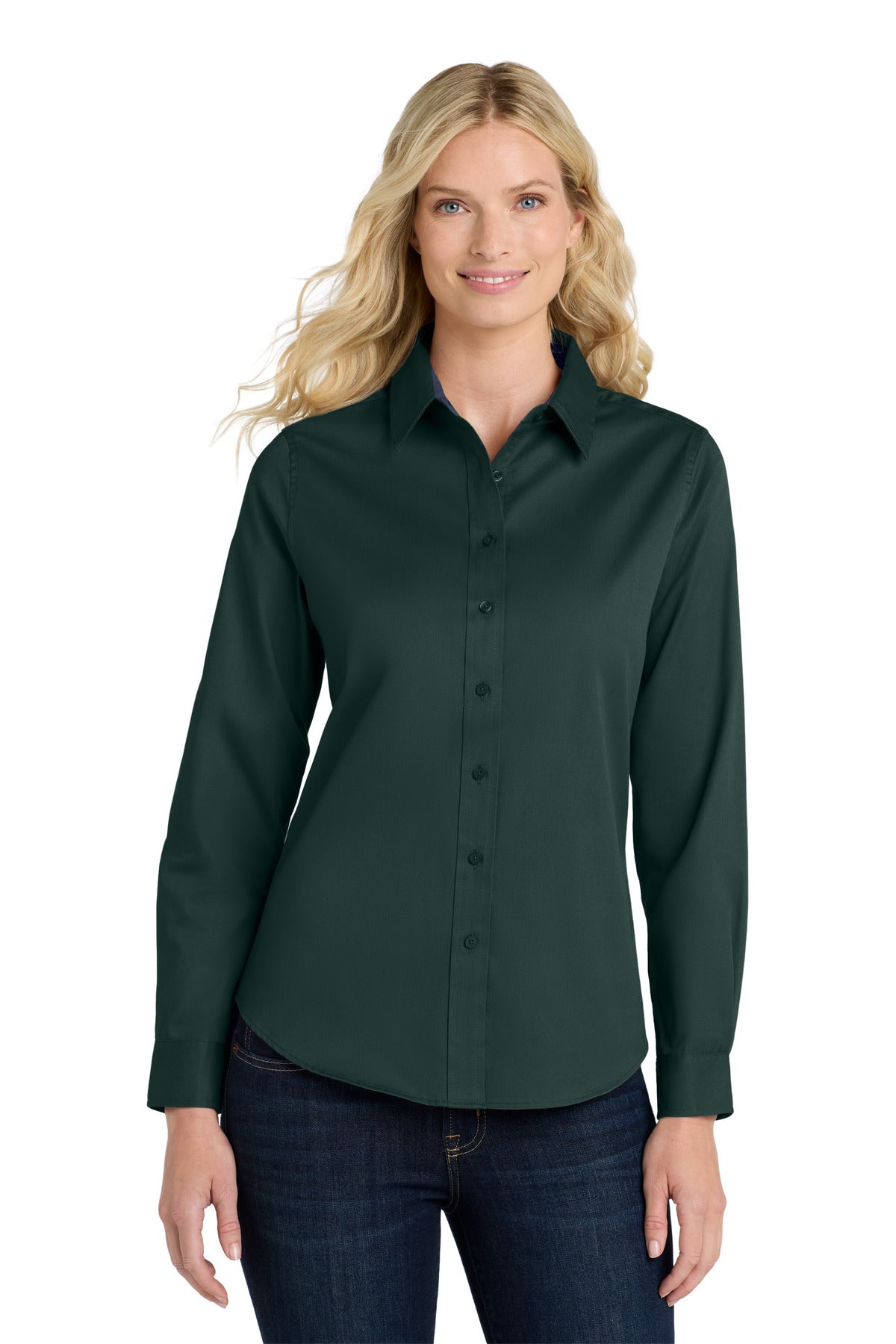 Port Authority Women's Long Sleeve Easy Care Shirt.  L608