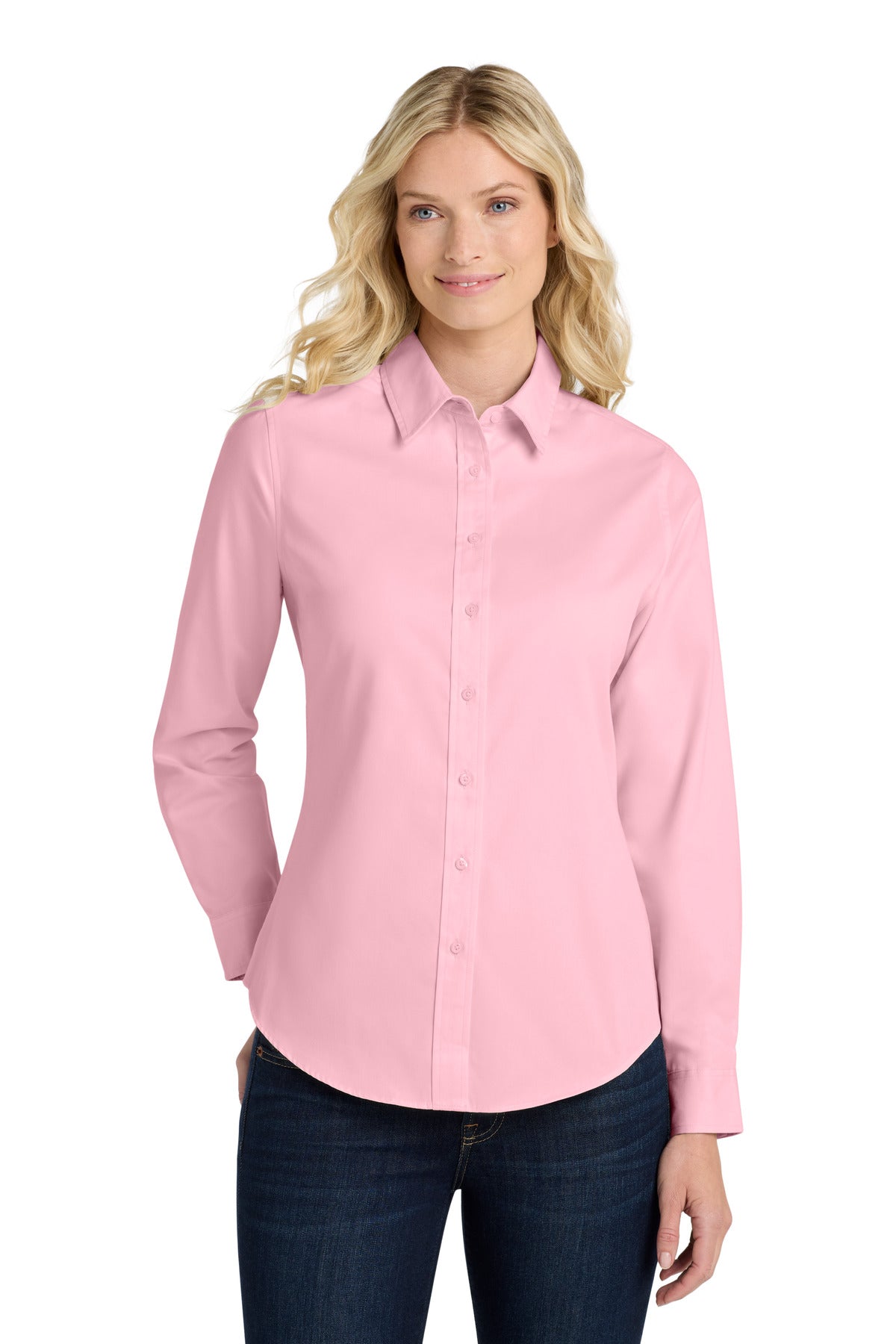 Port Authority Women's Long Sleeve Easy Care Shirt.  L608