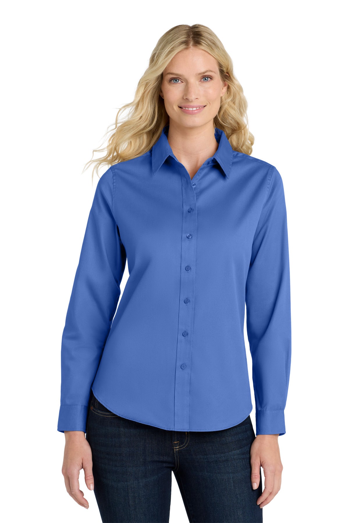 Port Authority Women's Long Sleeve Easy Care Shirt.  L608