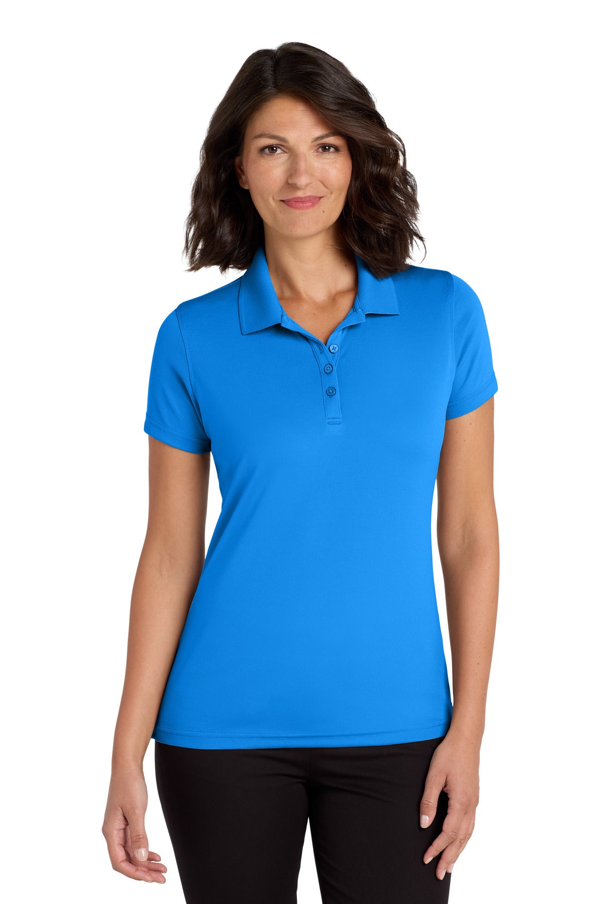 Port Authority Women's Dry Zone UV Micro-Mesh Polo. LK110