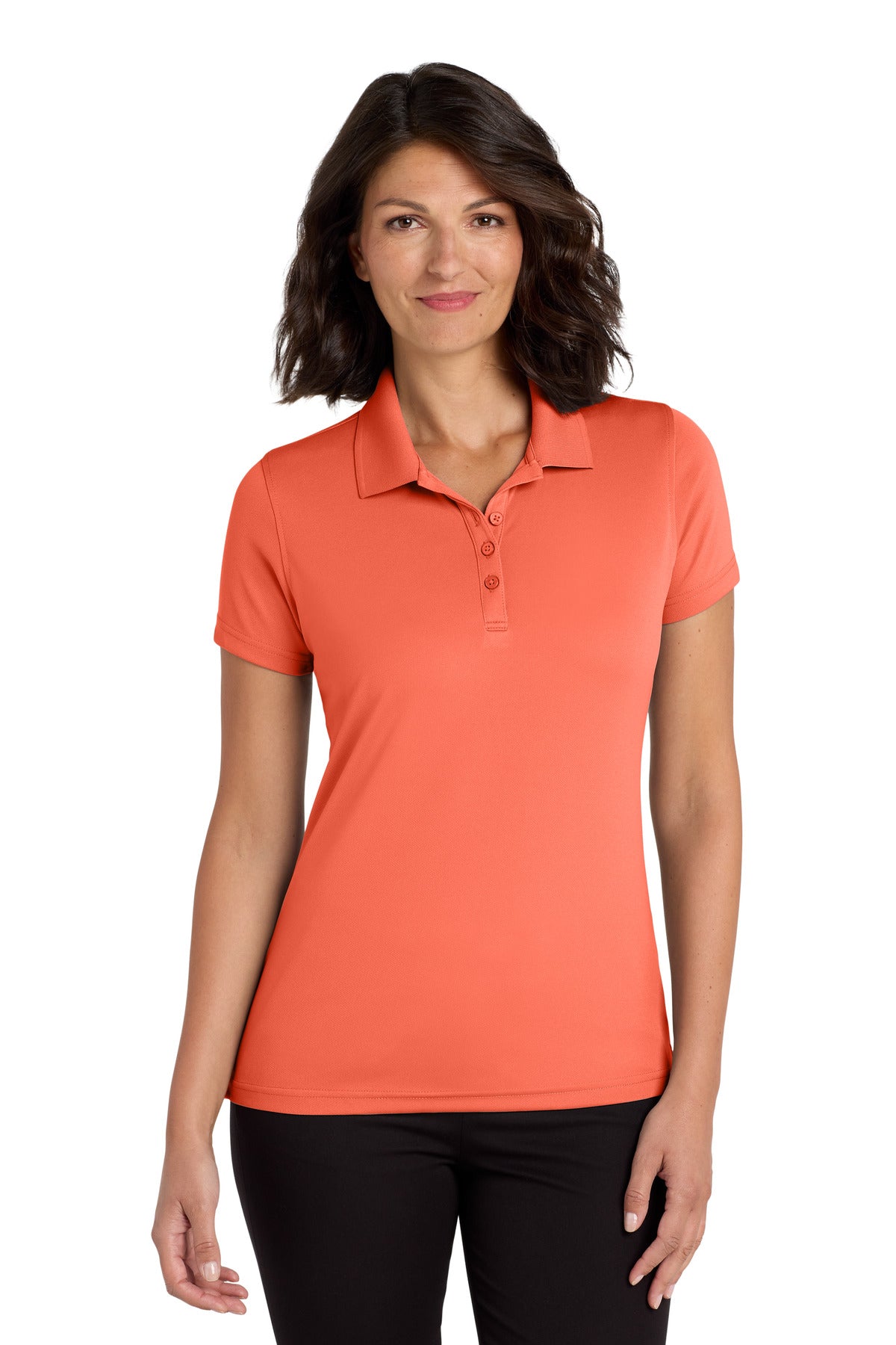Port Authority Women's Dry Zone UV Micro-Mesh Polo. LK110