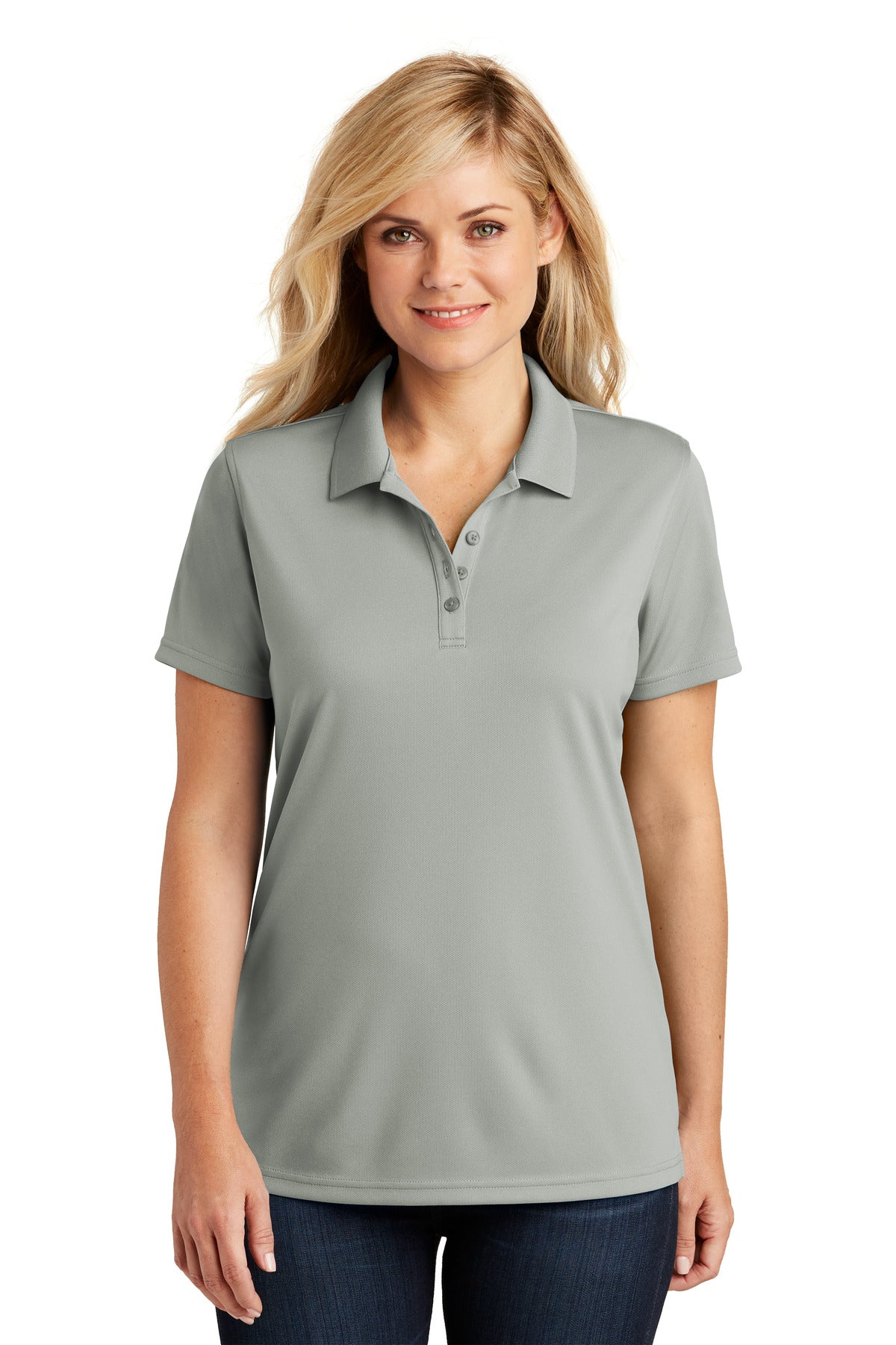 Port Authority Women's Dry Zone UV Micro-Mesh Polo. LK110