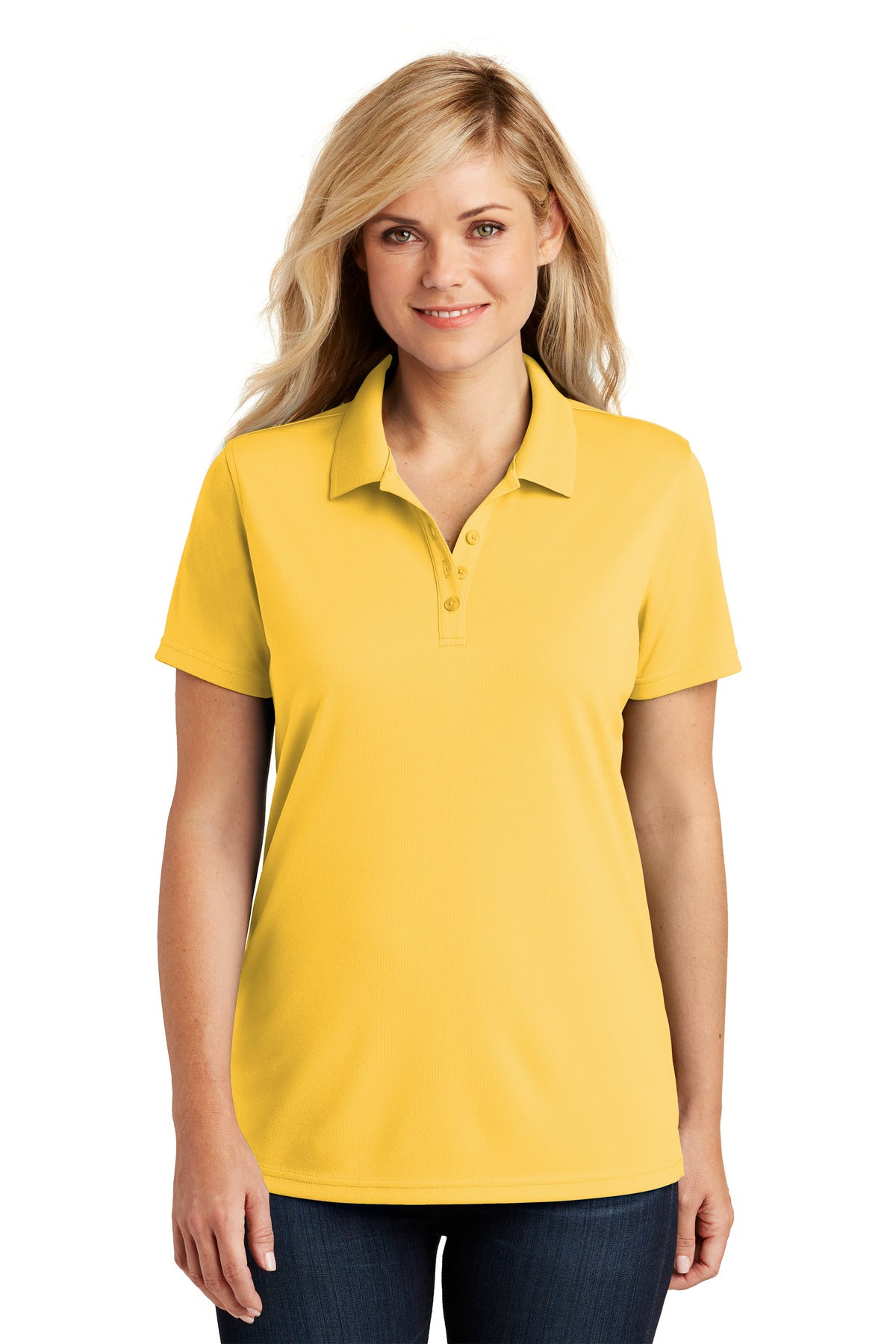 Port Authority Women's Dry Zone UV Micro-Mesh Polo. LK110