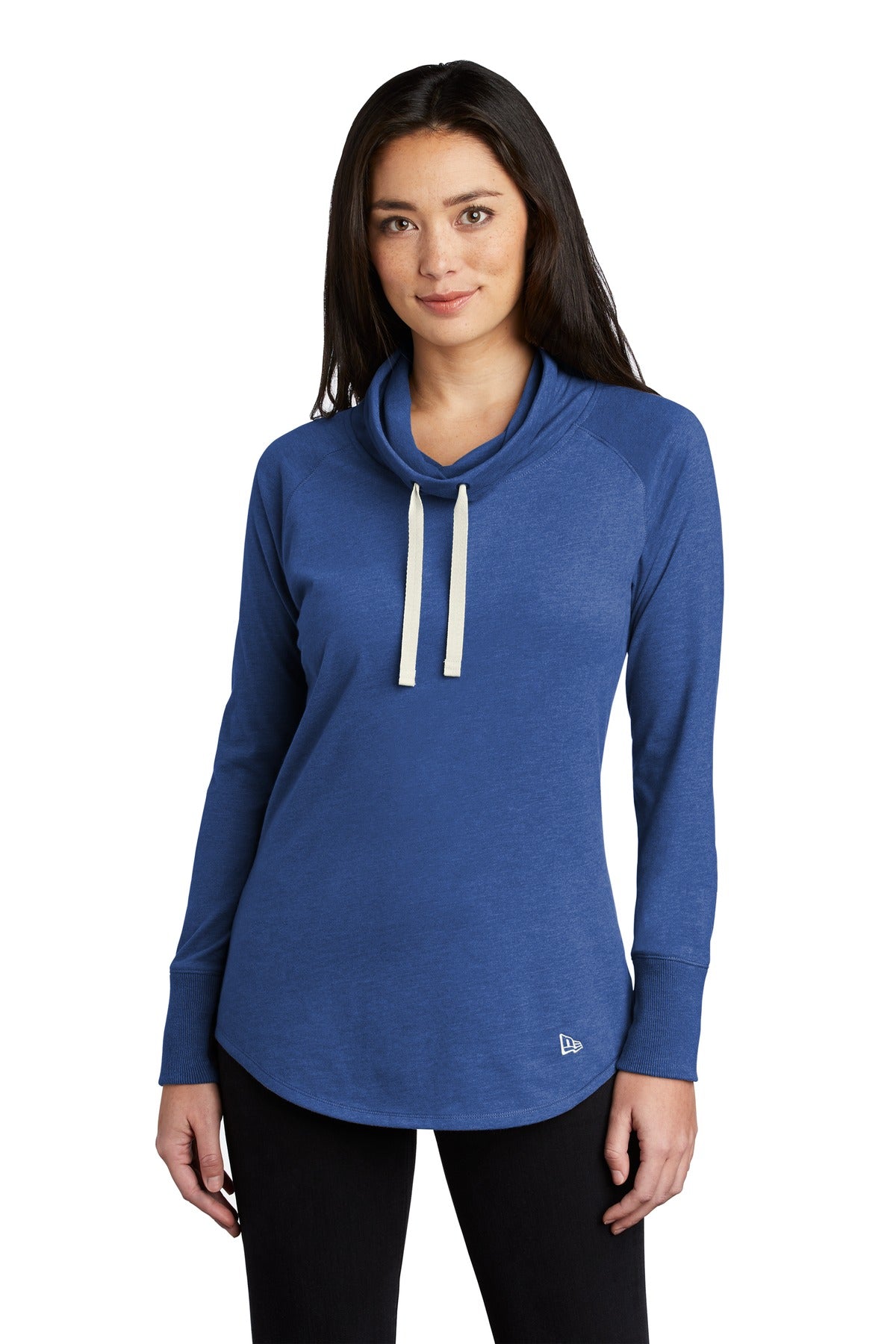 New Era  Women's Sueded Cotton Blend Cowl Tee LNEA123