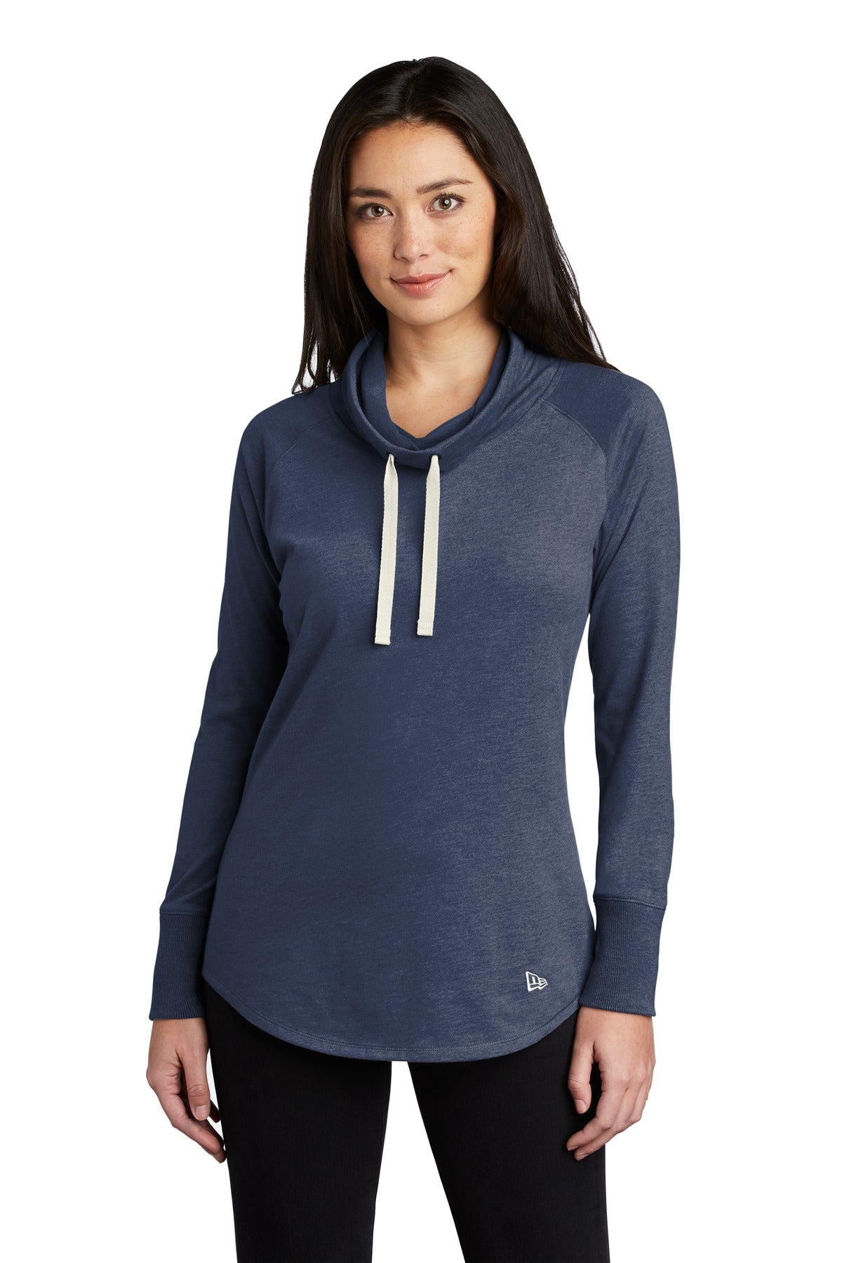 New Era  Women's Sueded Cotton Blend Cowl Tee LNEA123