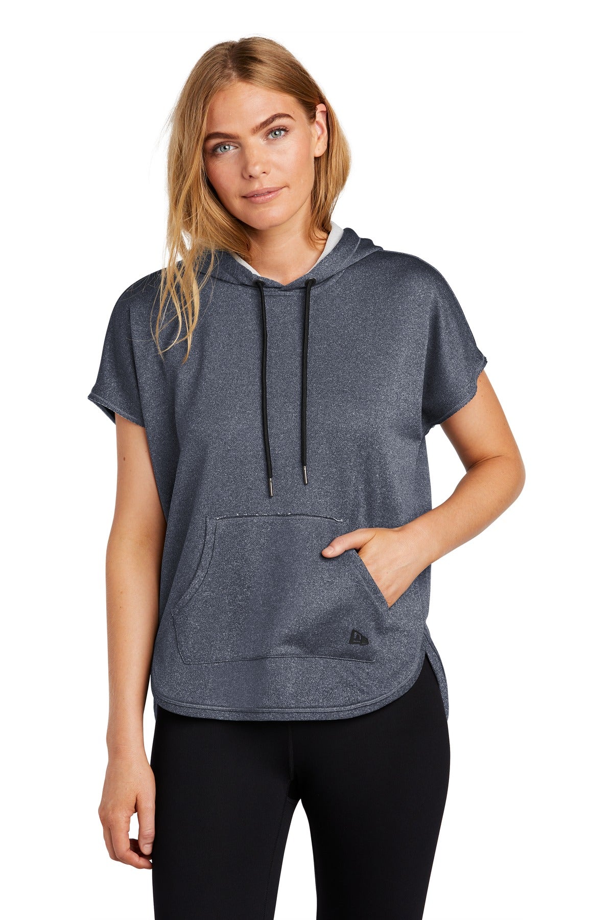 New Era  Women's Performance Terry Short Sleeve Hoodie LNEA533