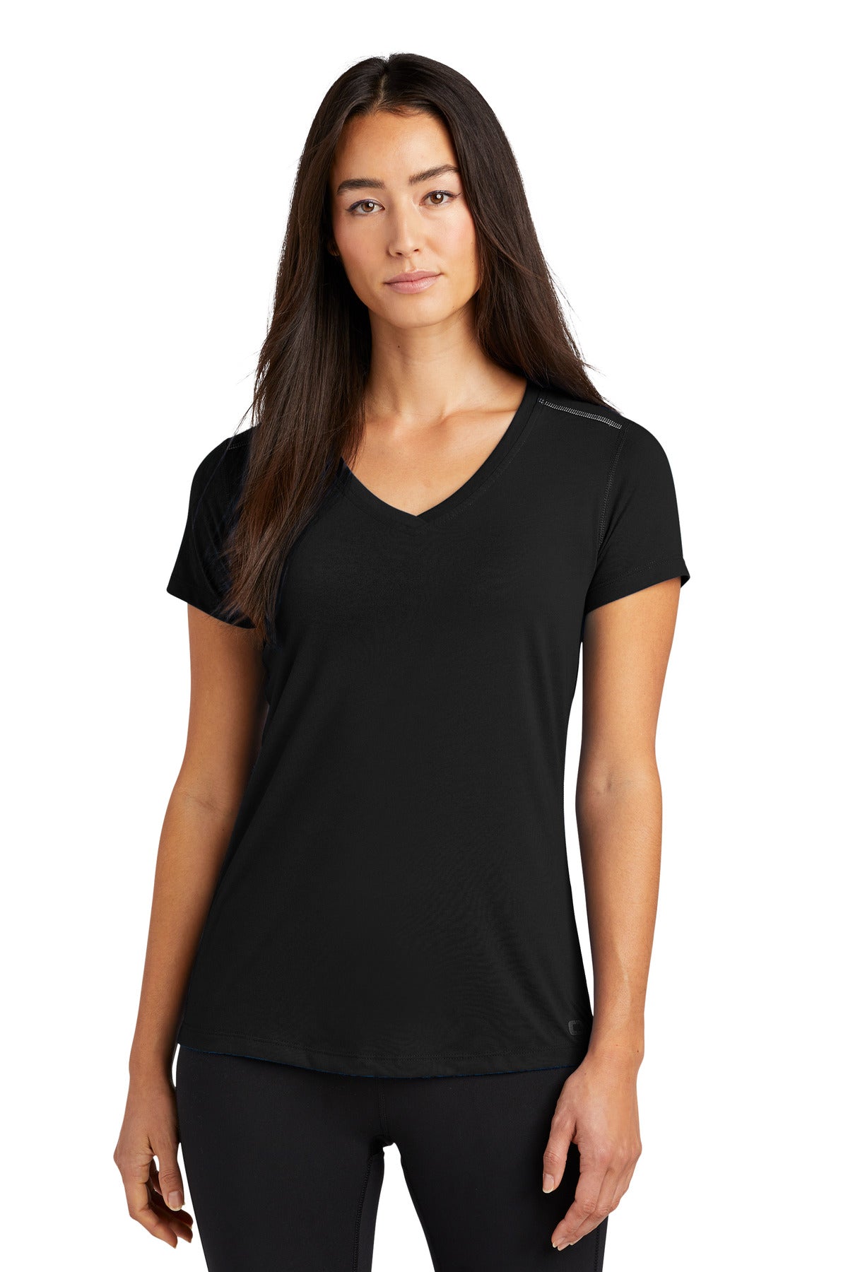 OGIO  Women's Peak V-Neck Tee. LOE337