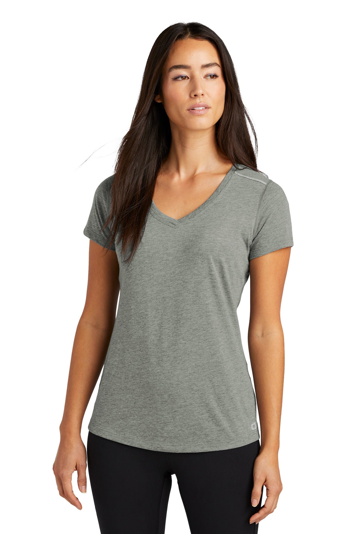 OGIO  Women's Peak V-Neck Tee. LOE337