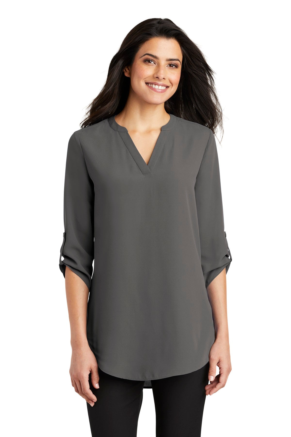 Port Authority Women's 3/4-Sleeve Tunic Blouse. LW701