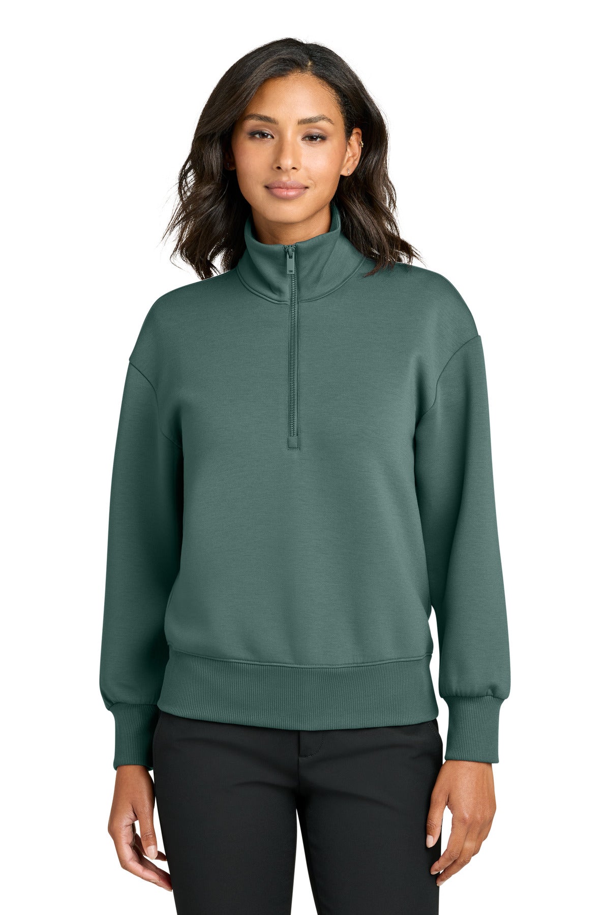 Mercer+Mettle Women's Soft Spacer 1/4-Zip MM3101