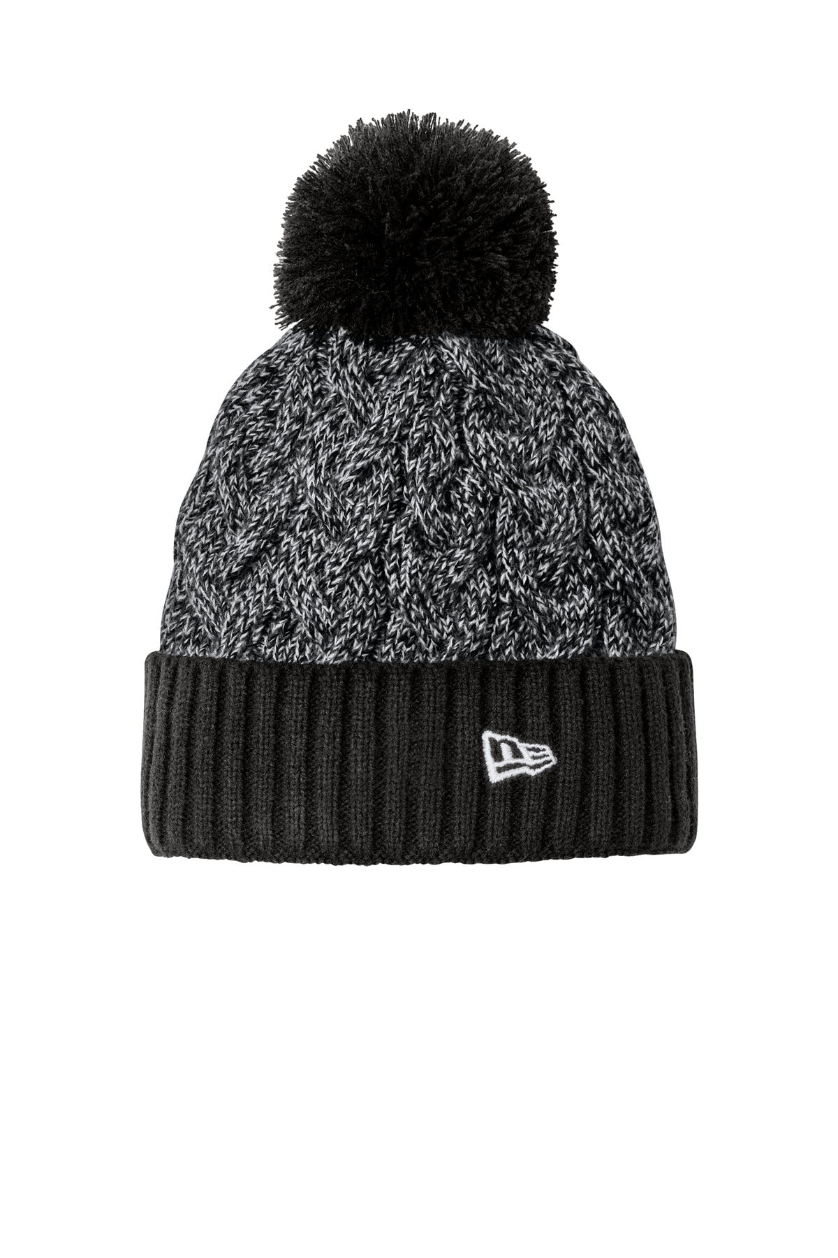 New Era Marled Knit Pom Beanie NE910