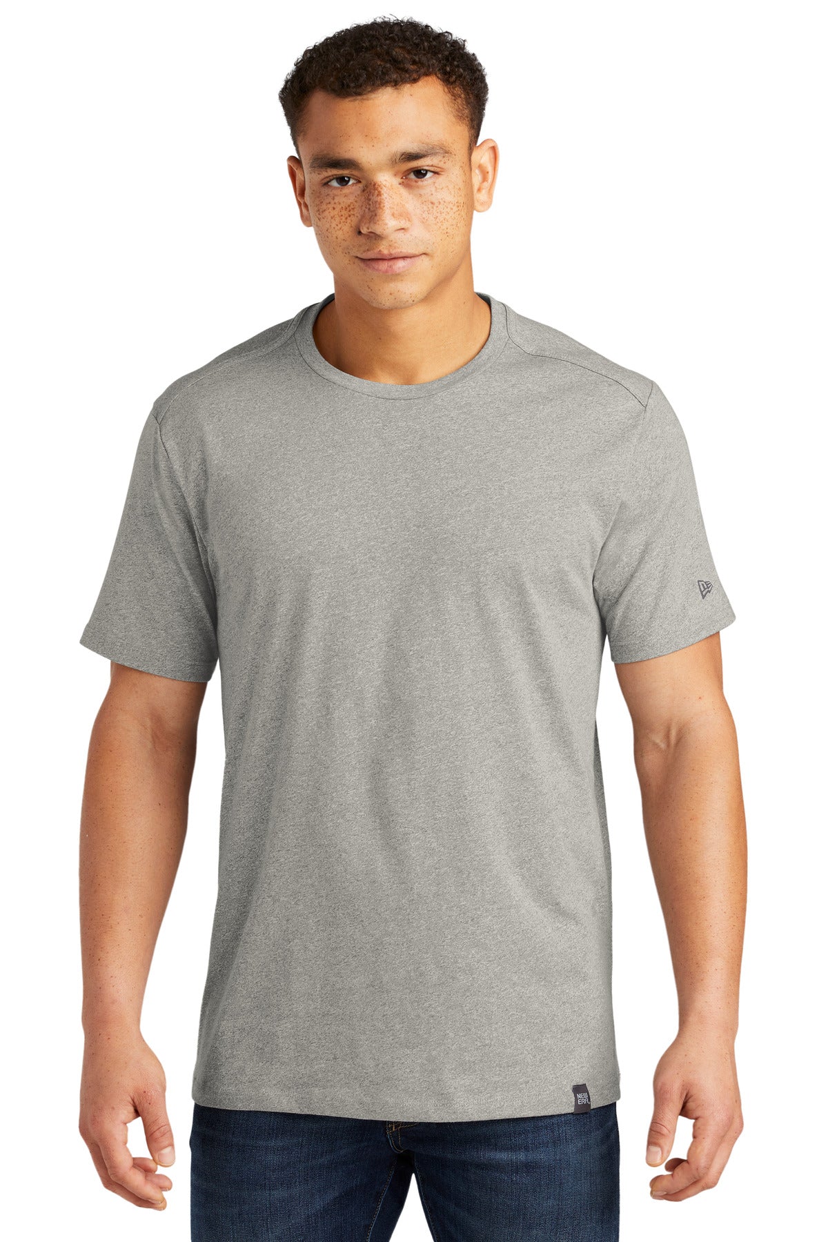 New Era  Heritage Blend Crew Tee. NEA100