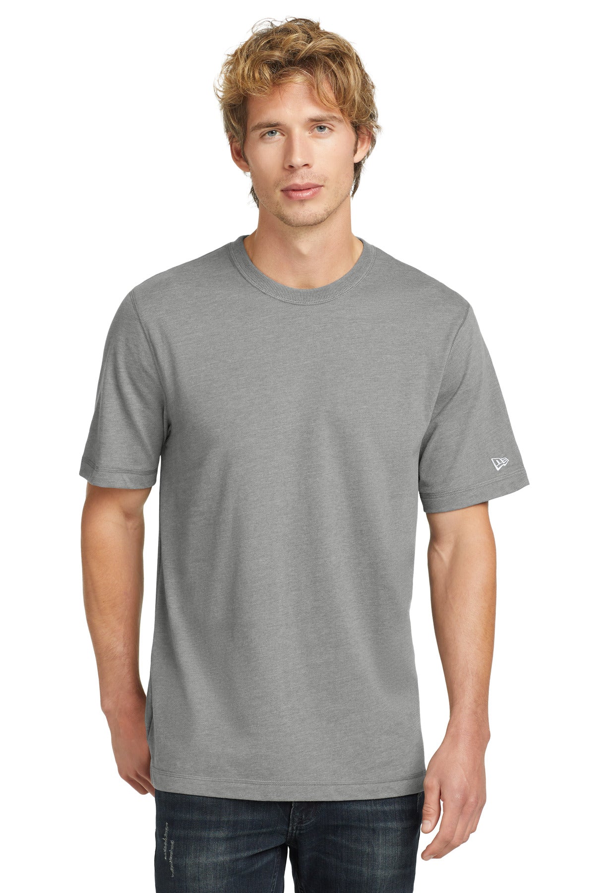 New Era  Sueded Cotton Blend Crew Tee. NEA120