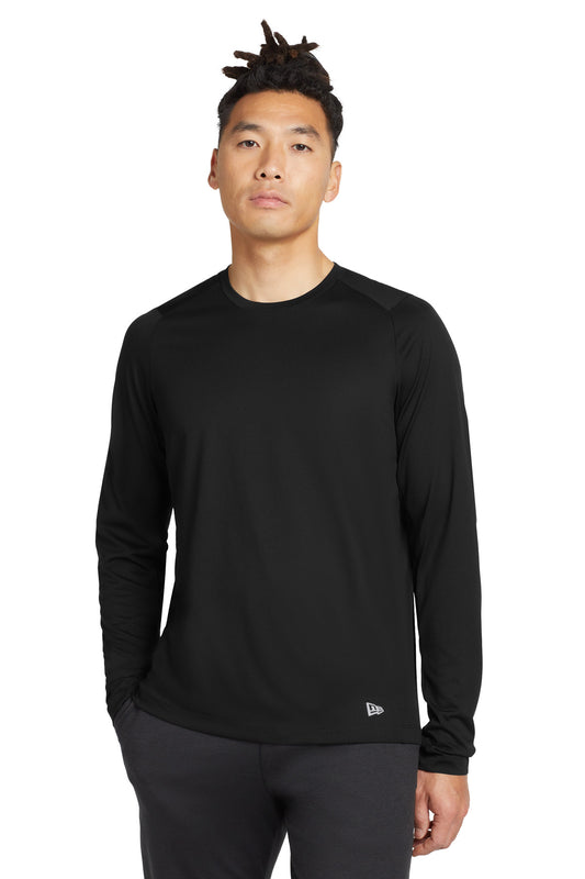 New Era  Series Performance Long Sleeve Crew Tee. NEA201