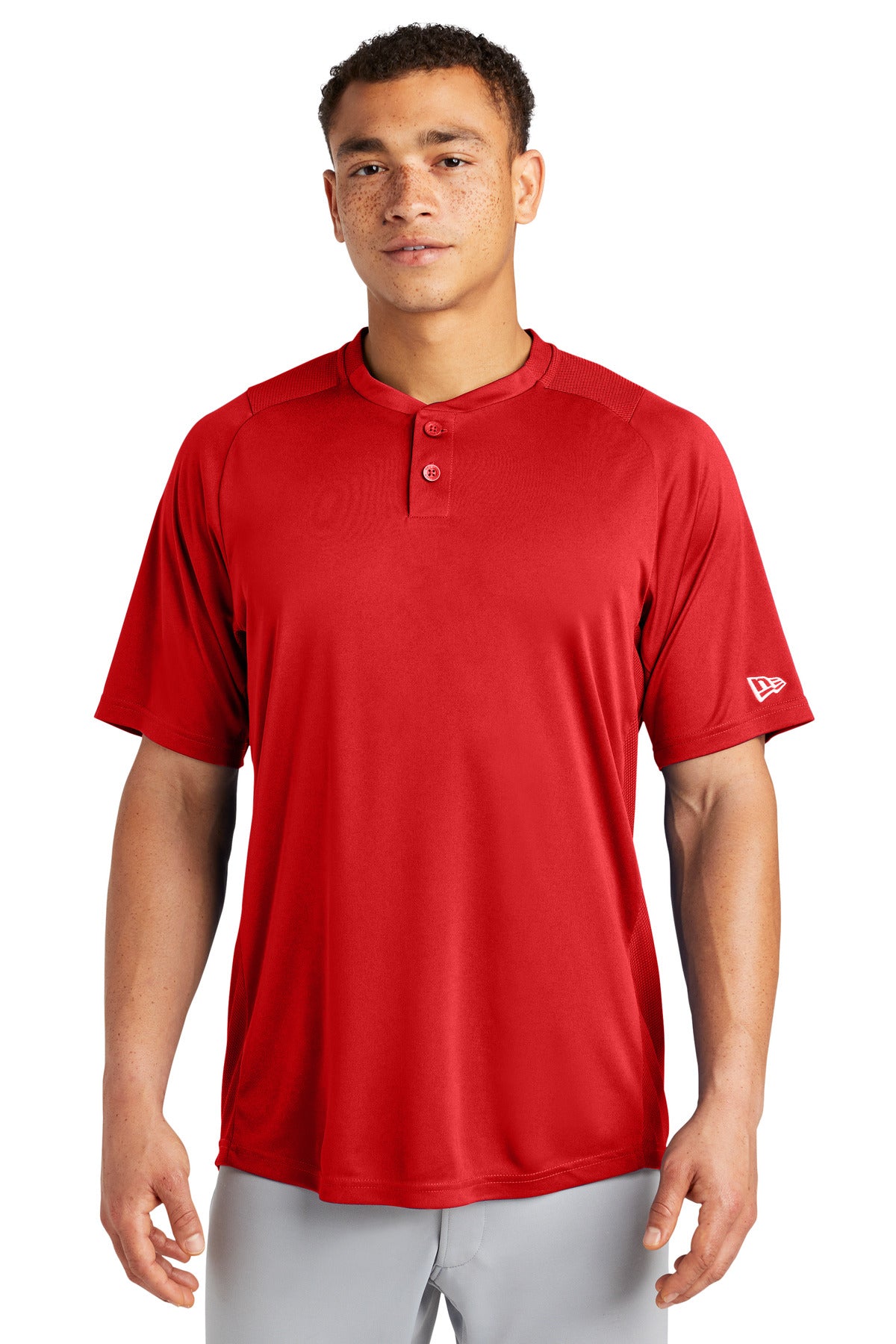 New Era  Diamond Era 2-Button Jersey. NEA221