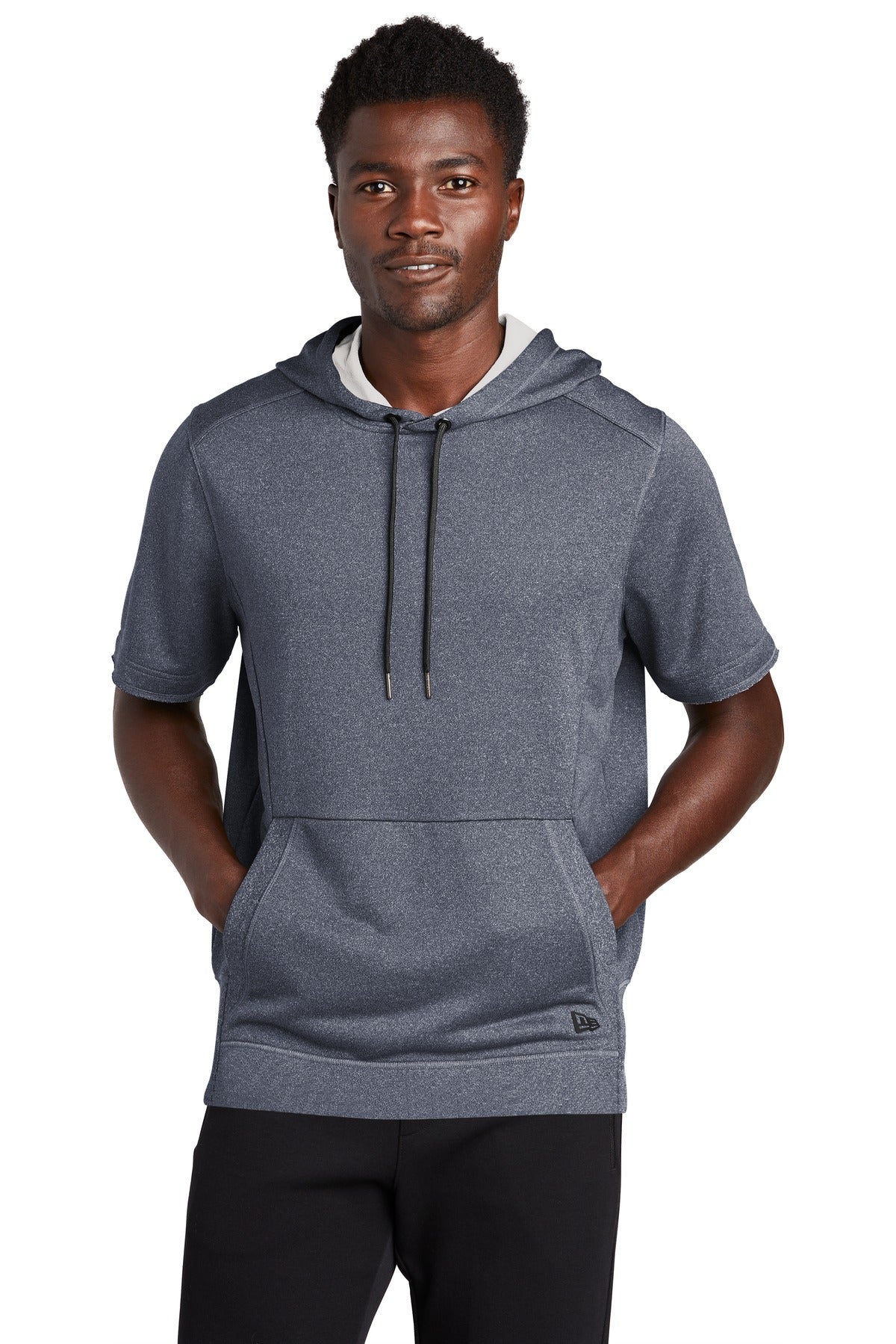 New Era  Performance Terry Short Sleeve Hoodie NEA533