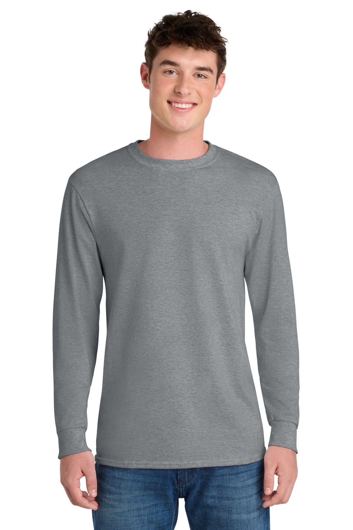 Port & Co Tall Long Sleeve Core Blend Tee. PC55LST