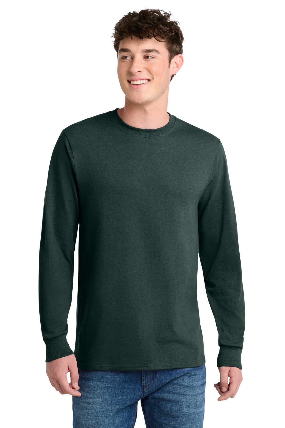 Port & Co Tall Long Sleeve Core Blend Tee. PC55LST