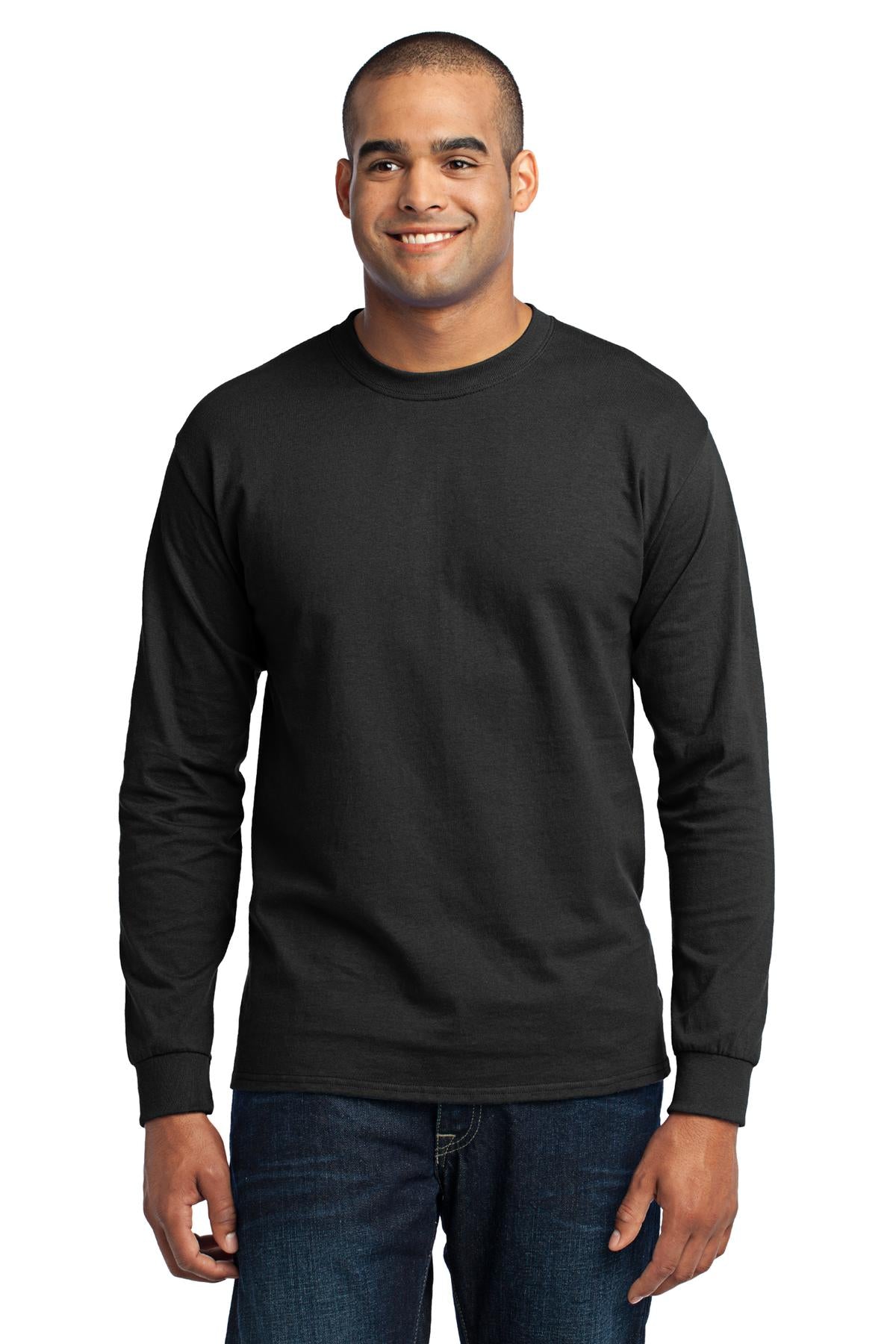 Port & Co Long Sleeve Core Blend Tee. PC55LS