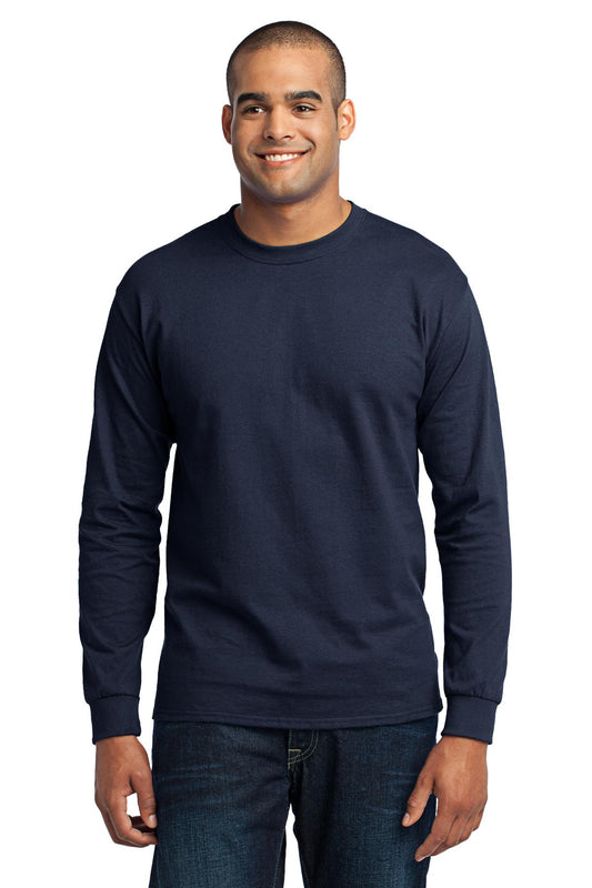 Port & Co Long Sleeve Core Blend Tee. PC55LS