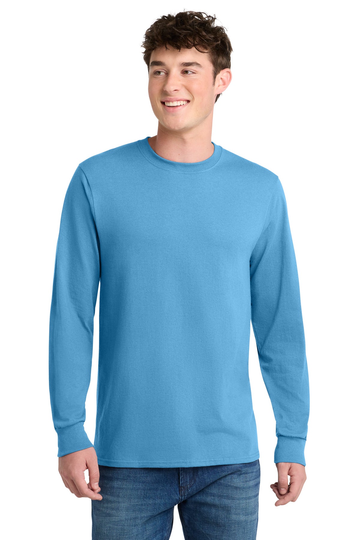 Port & Co Long Sleeve Core Blend Tee. PC55LS