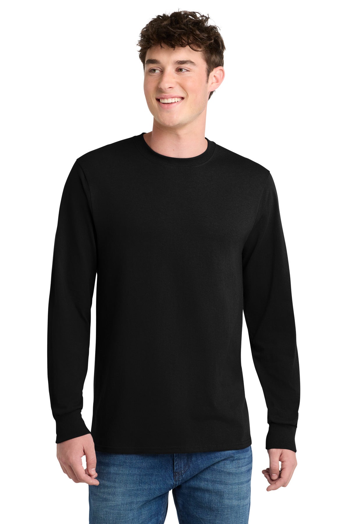 Port & Co Tall Long Sleeve Core Blend Tee. PC55LST