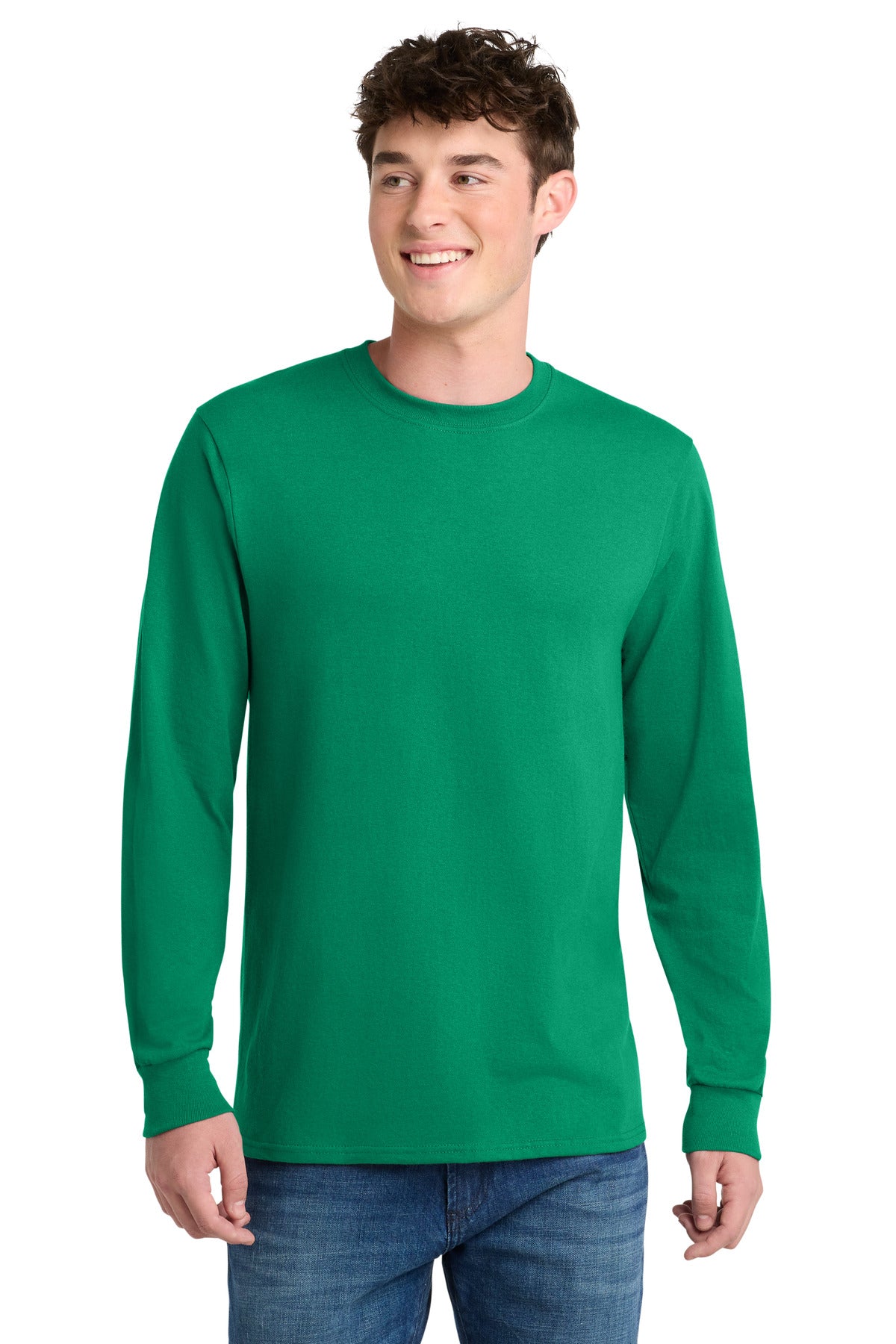 Port & Co Long Sleeve Core Blend Tee. PC55LS