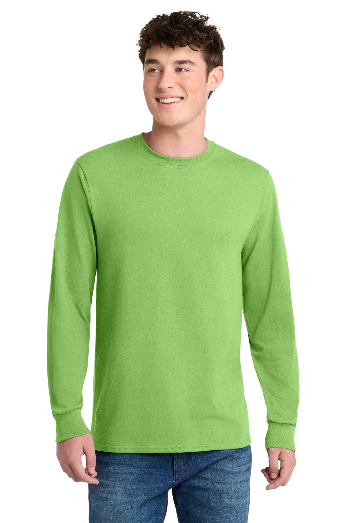 Port & Co Long Sleeve Core Blend Tee. PC55LS