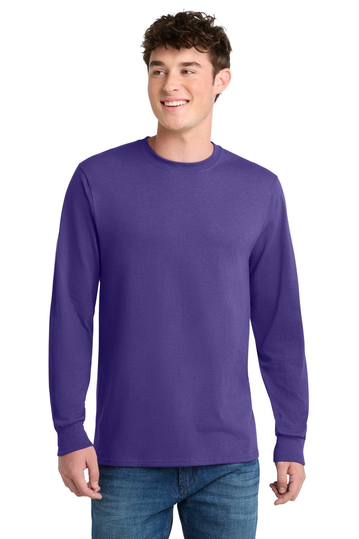 Port & Co Long Sleeve Core Blend Tee. PC55LS