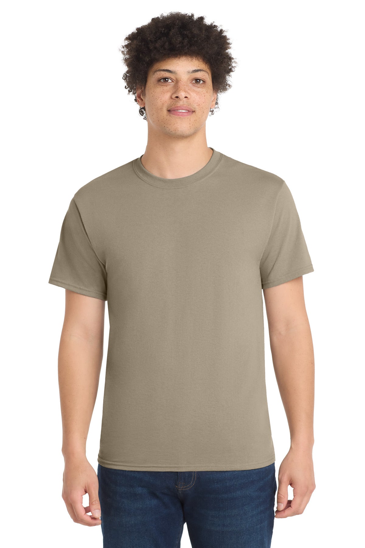 Port & Co Tall Core Blend Tee. PC55T