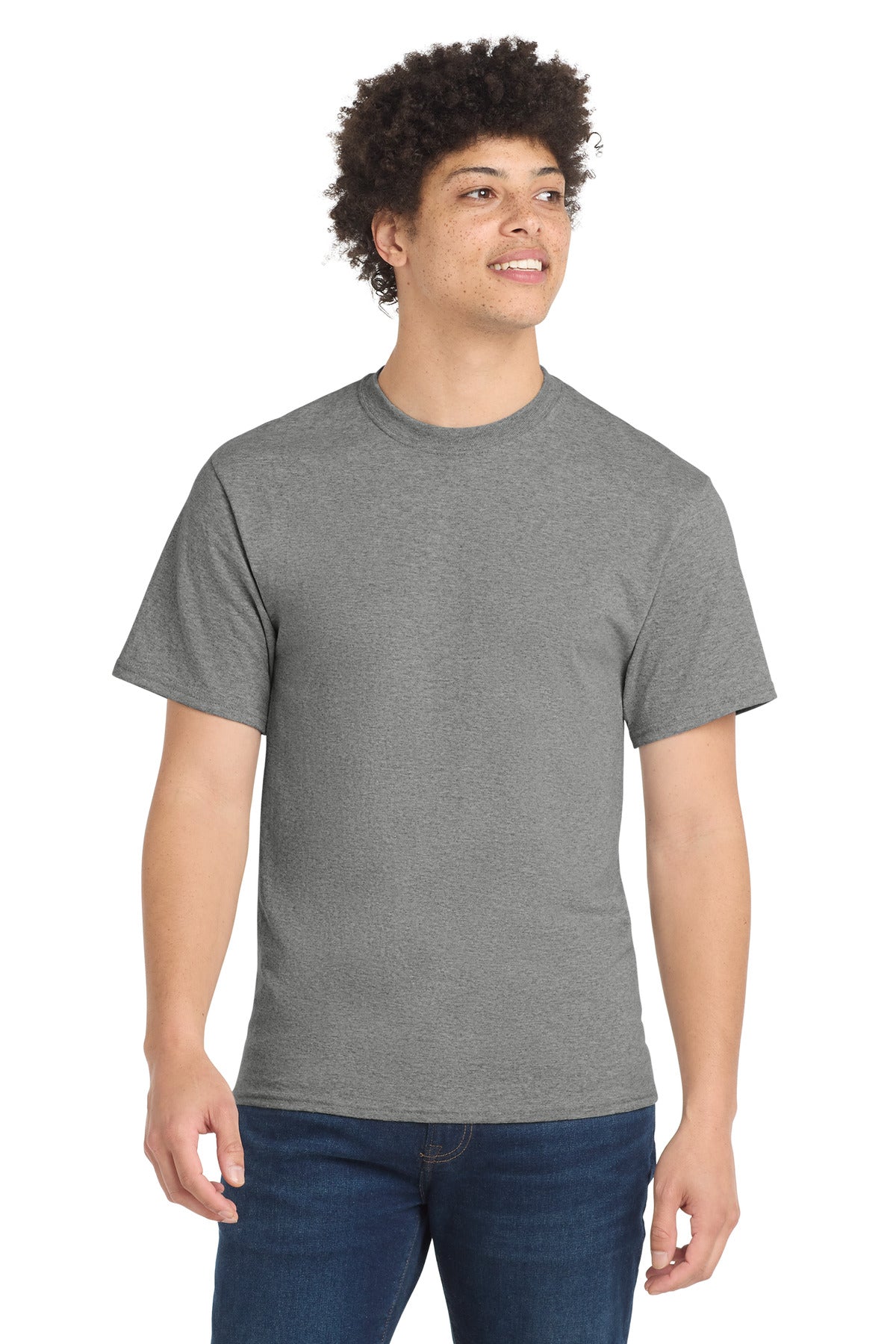 Port & Co Core Blend Tee.  PC55