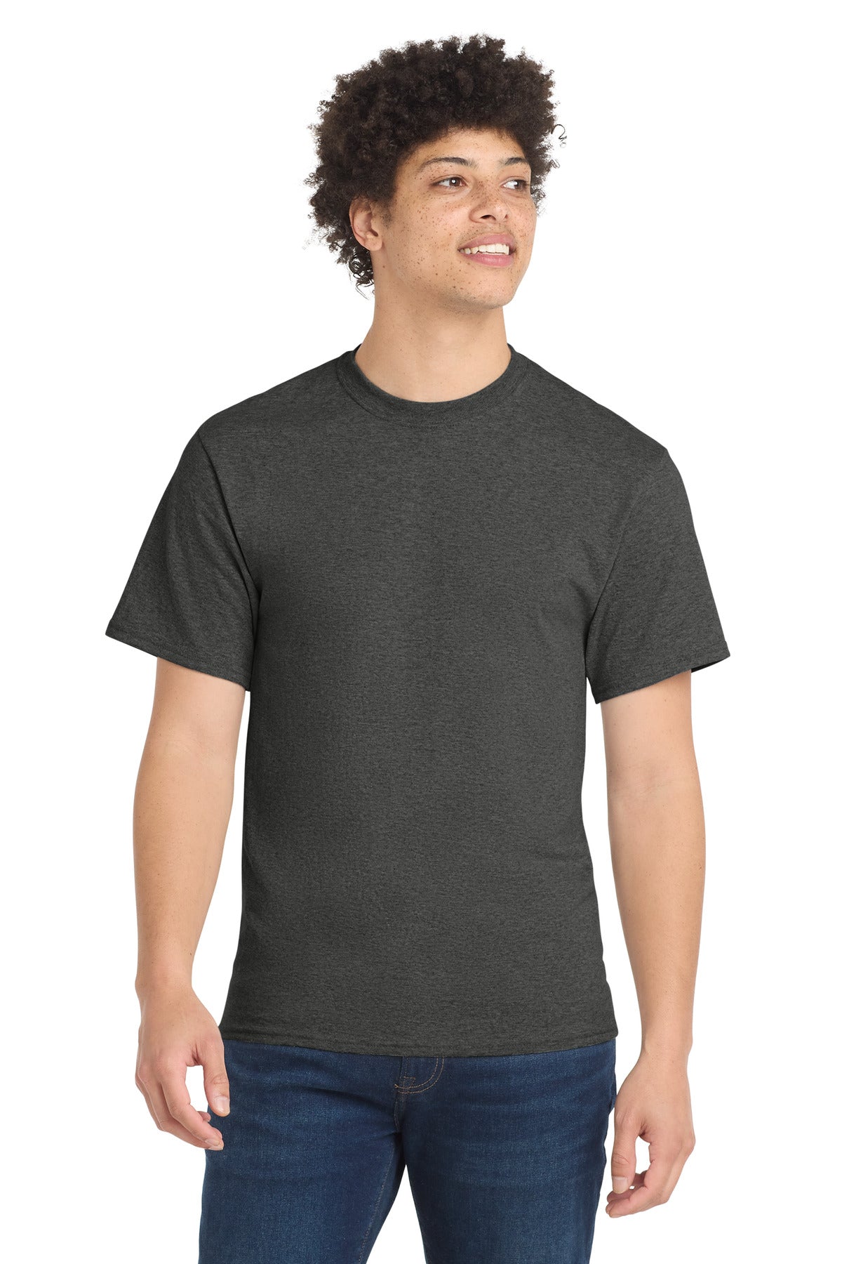 Port & Co Core Blend Tee.  PC55