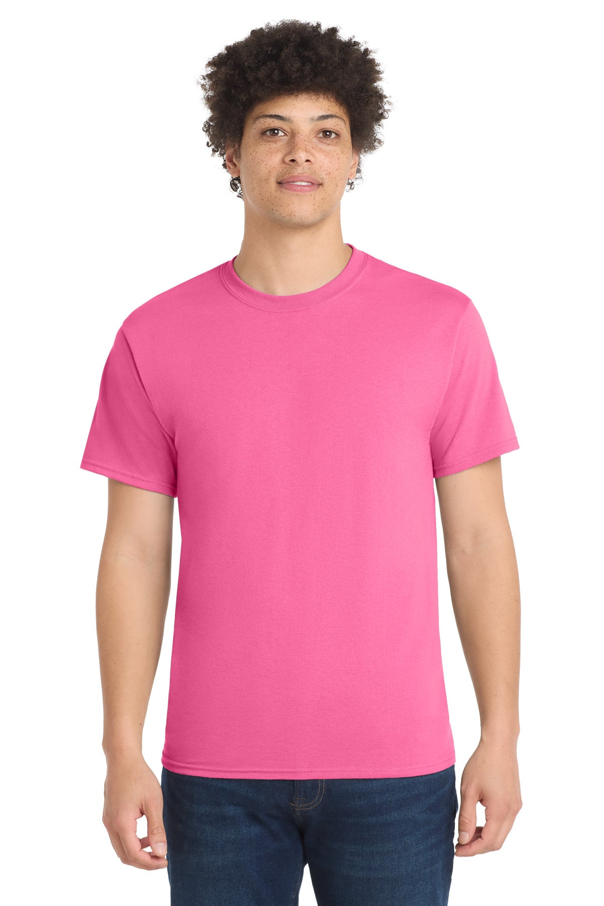 Port & Co Core Blend Tee.  PC55
