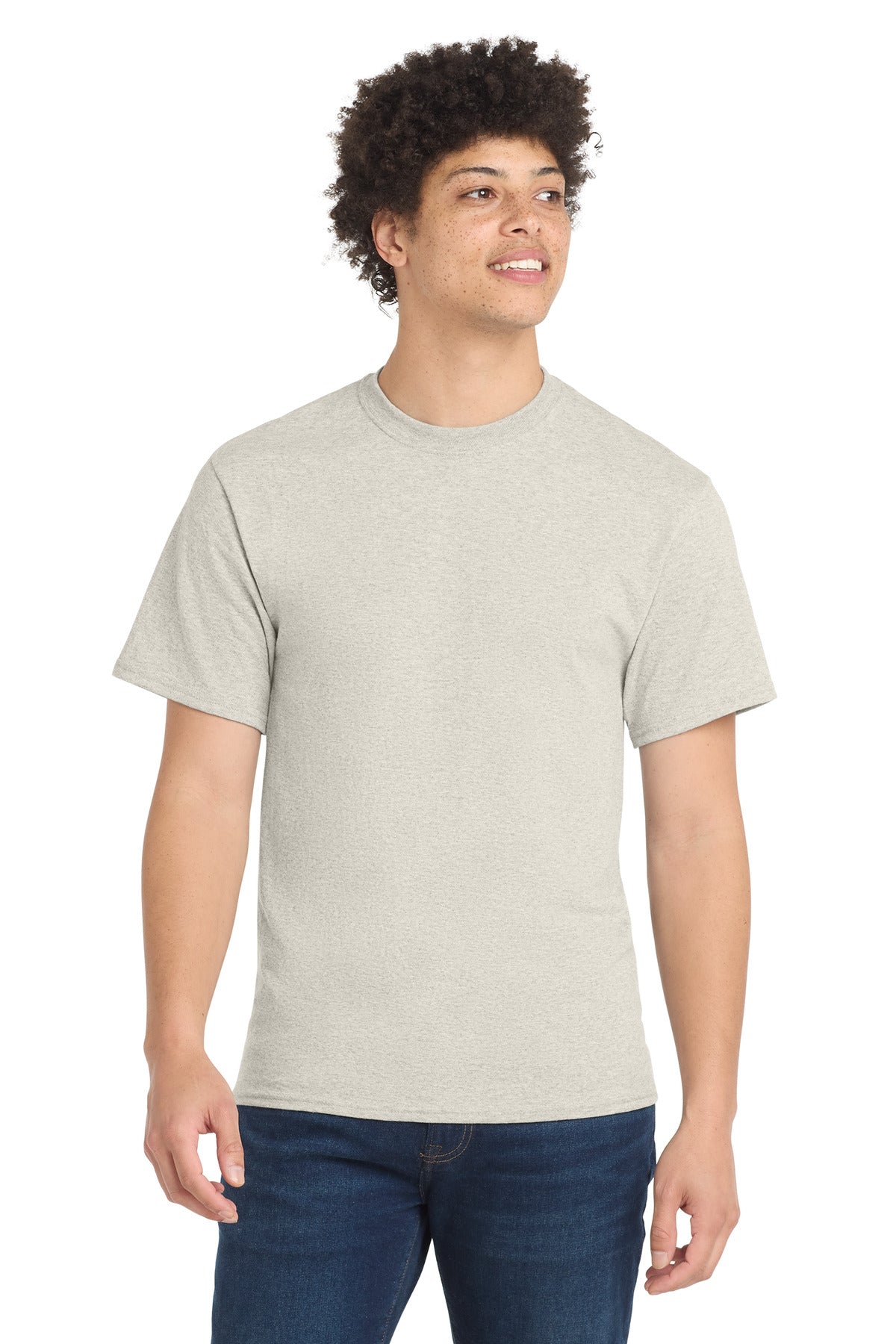 Port & Co Core Blend Tee.  PC55