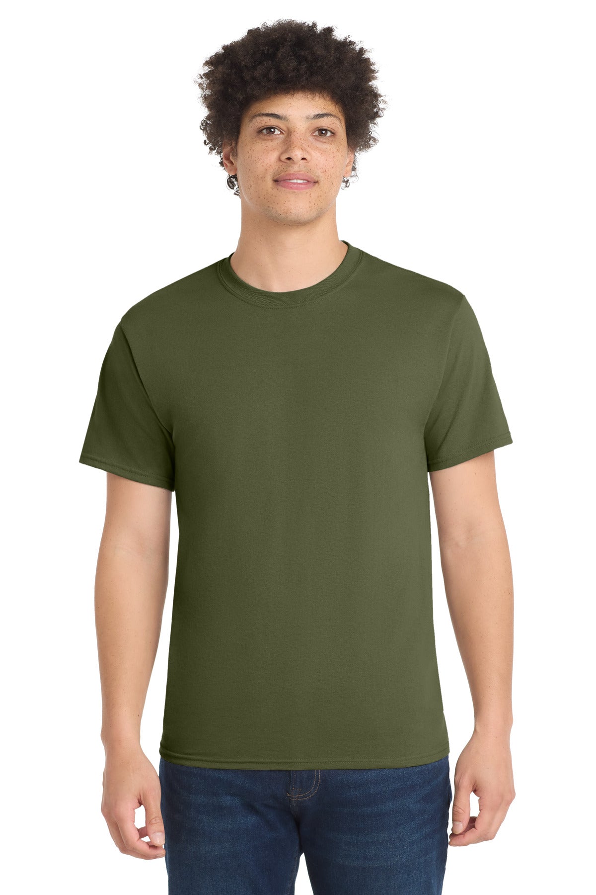 Port & Co Core Blend Tee.  PC55