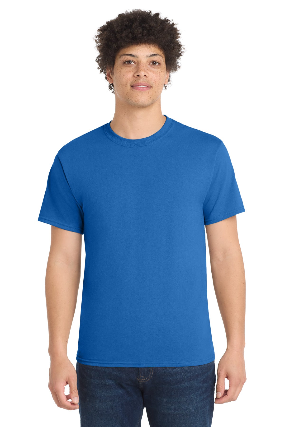 Port & Co Core Blend Tee.  PC55